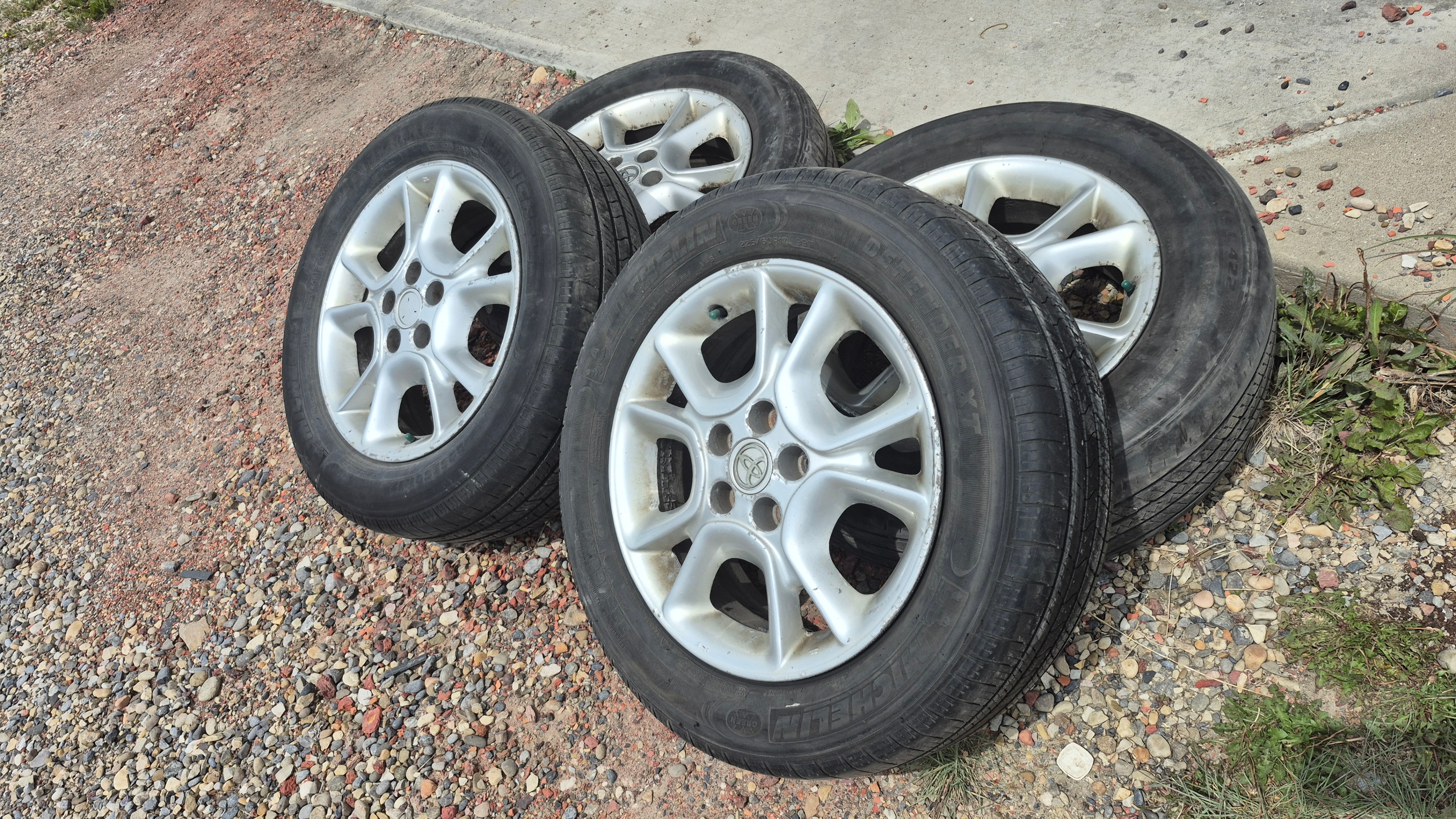 Set of 4 Rims, 17 inches