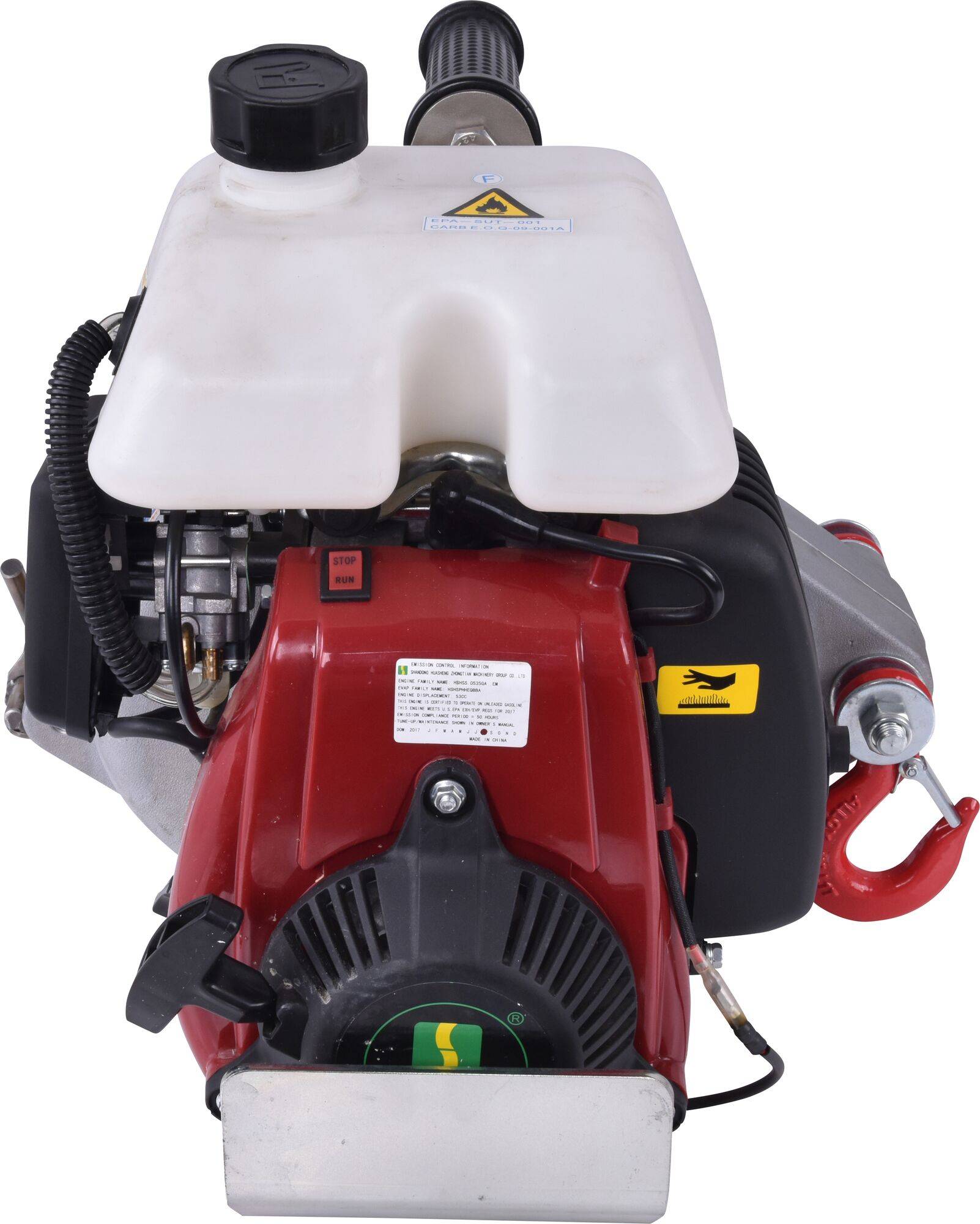 2,200 lb 53cc Gas-Powered Rope Winch - photo 4