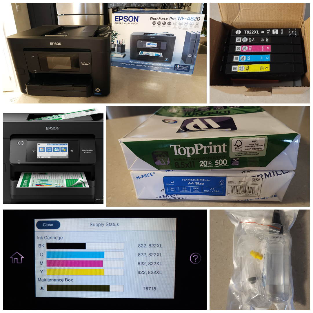 Epson WorkForce Pro WF-4820 Wireless All-in-One Printer - photo 5