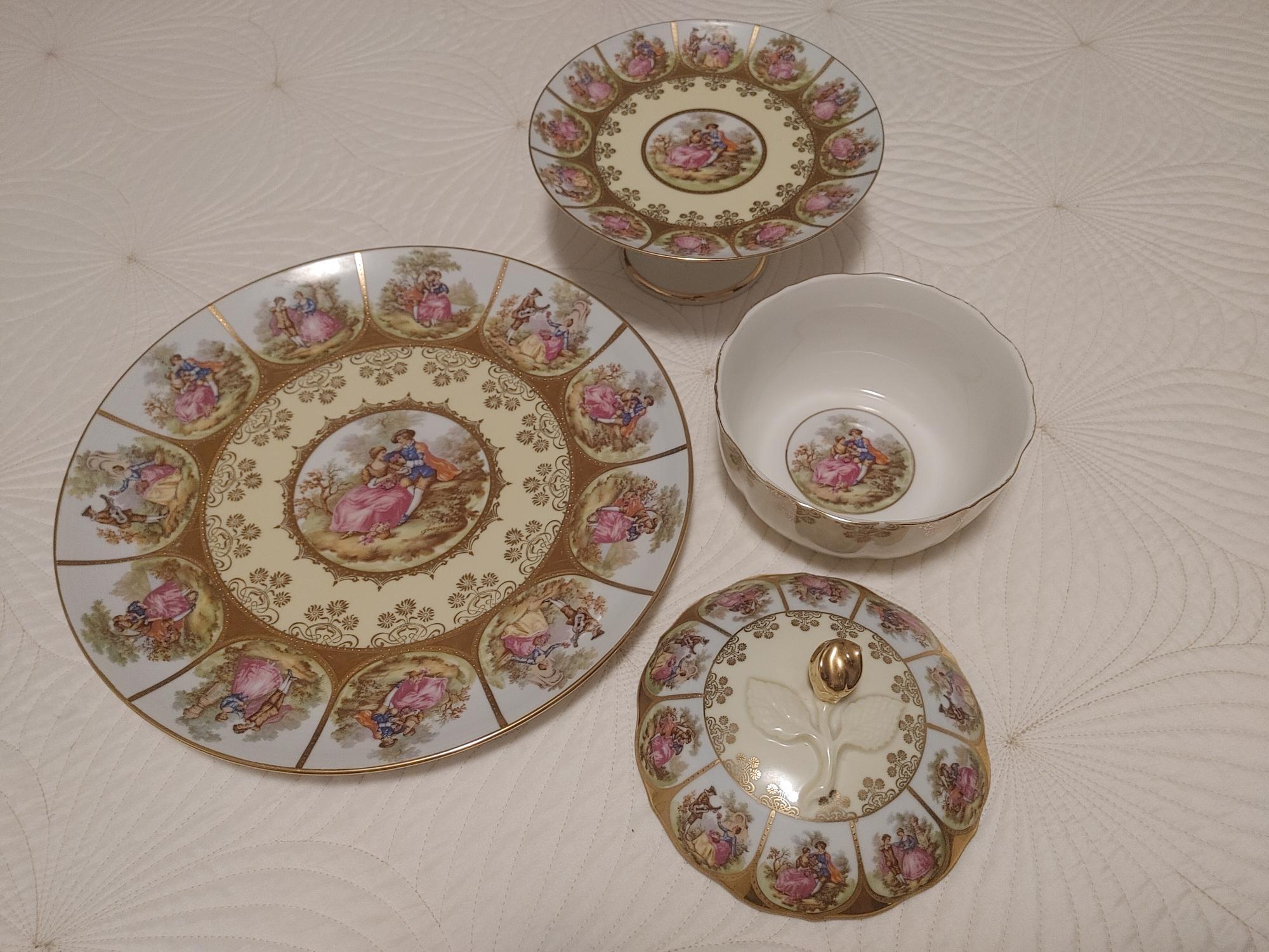 Love Story German Porcelain 1930's-1940's