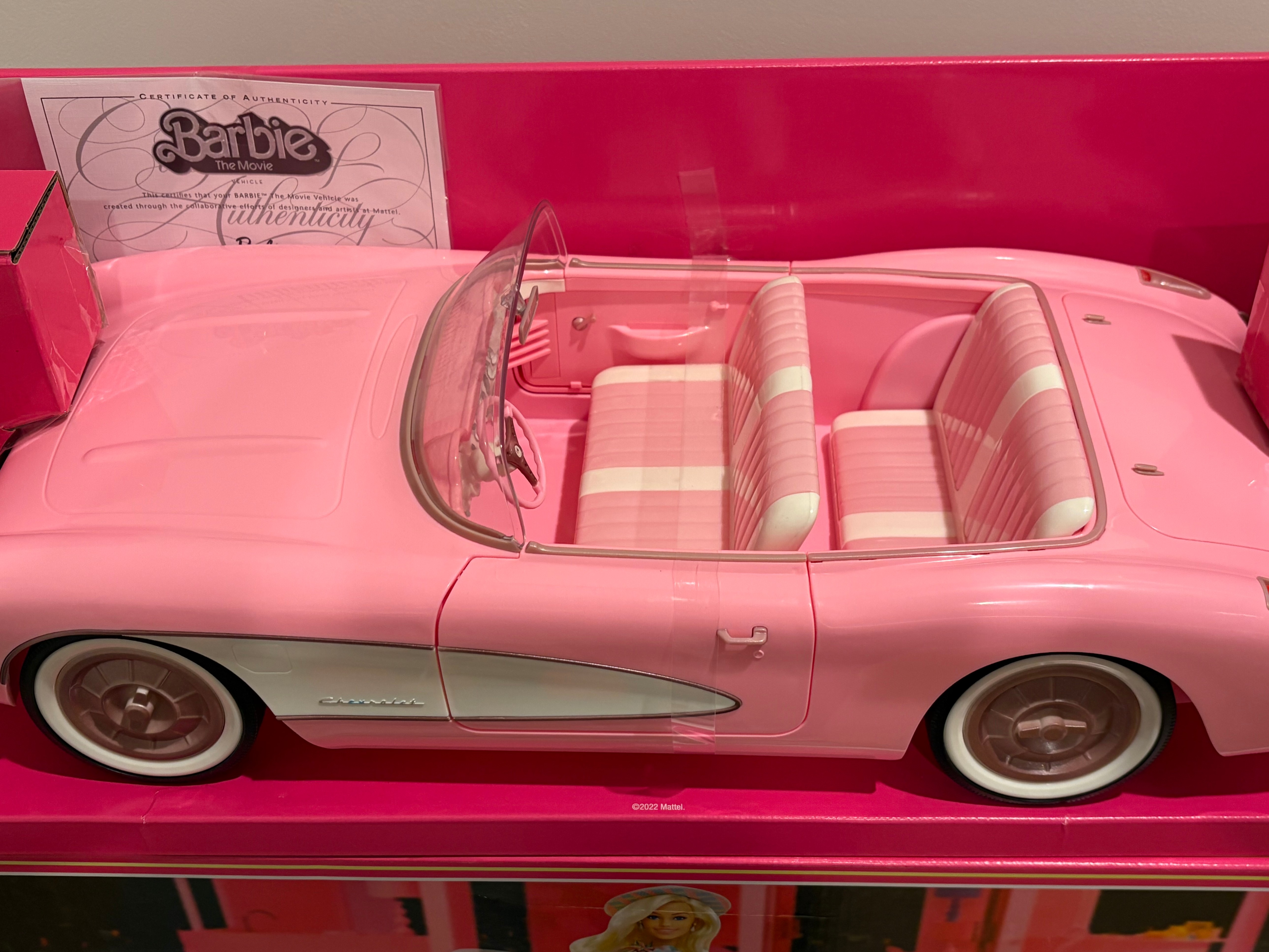 Barbie Movie Collectible Corvette Car - photo 3