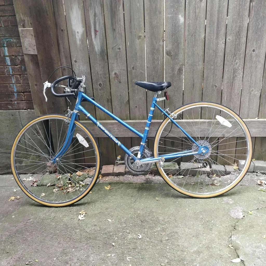 Road bike with 19" frame