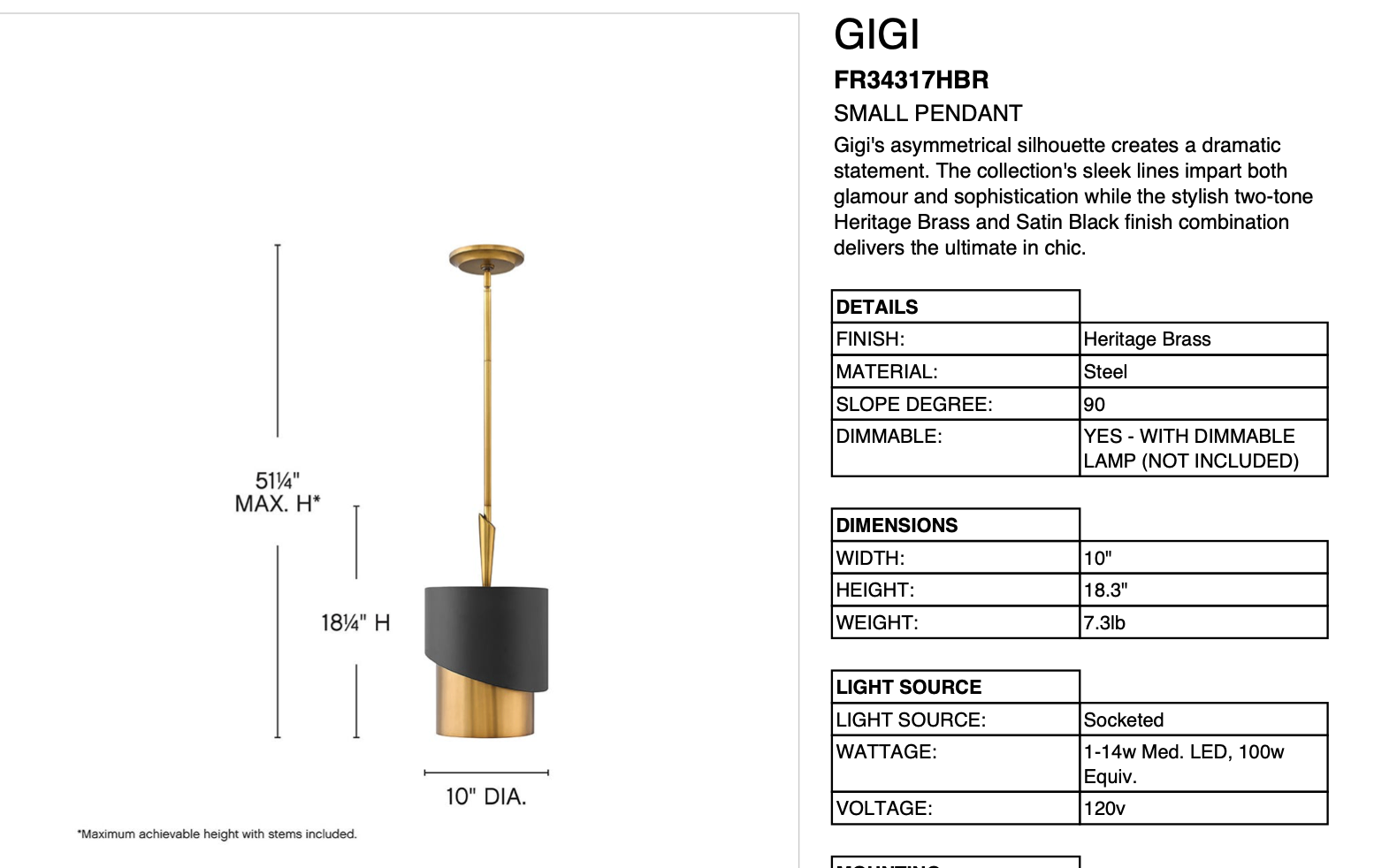 Gigi Pendant Light Set of 3