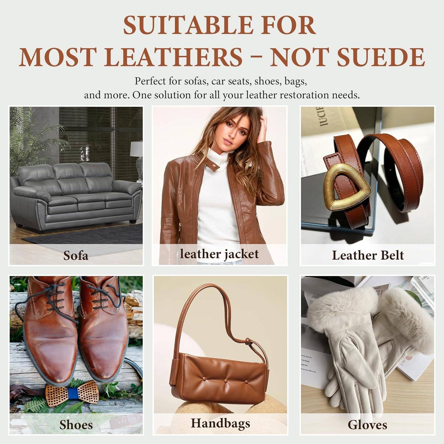 Leather Recoloring Balm Leather Color Restorer
