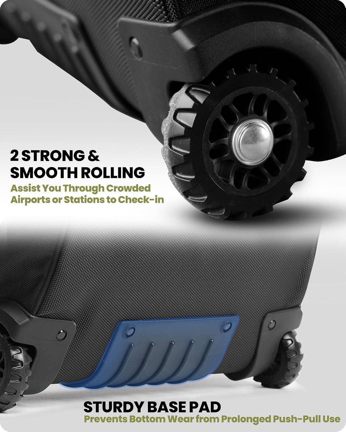 OutdoorMaster Golf Travel Bags for Airlines with Wheels - photo 3
