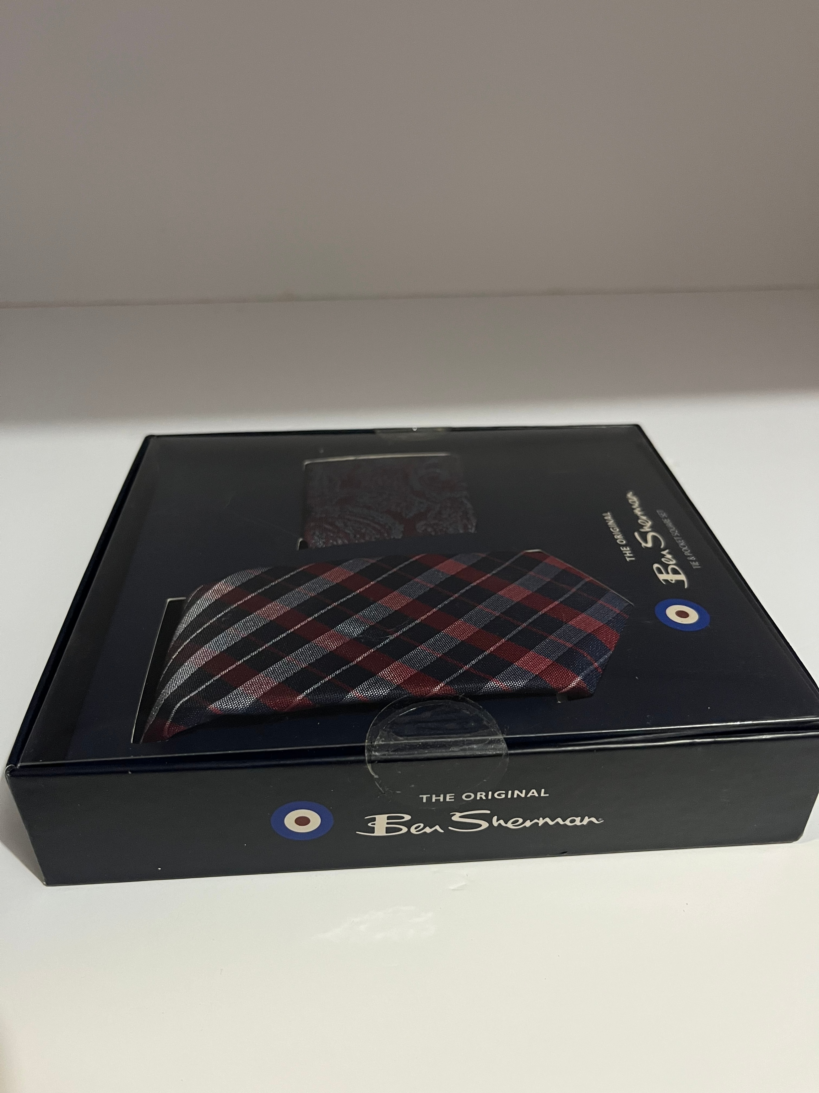 Ben Sherman Tie & Pocket Square Gift Set – New - photo 3