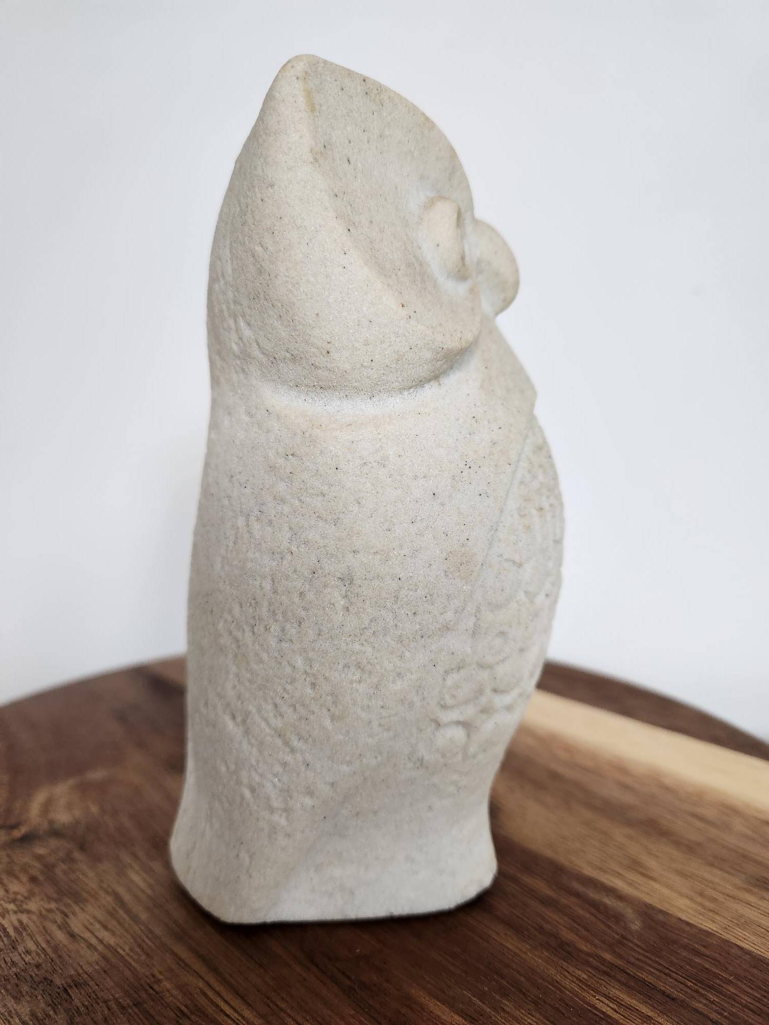 Mid-Century Modern Stone Owl by Marbell Stone, Belgium - photo 2