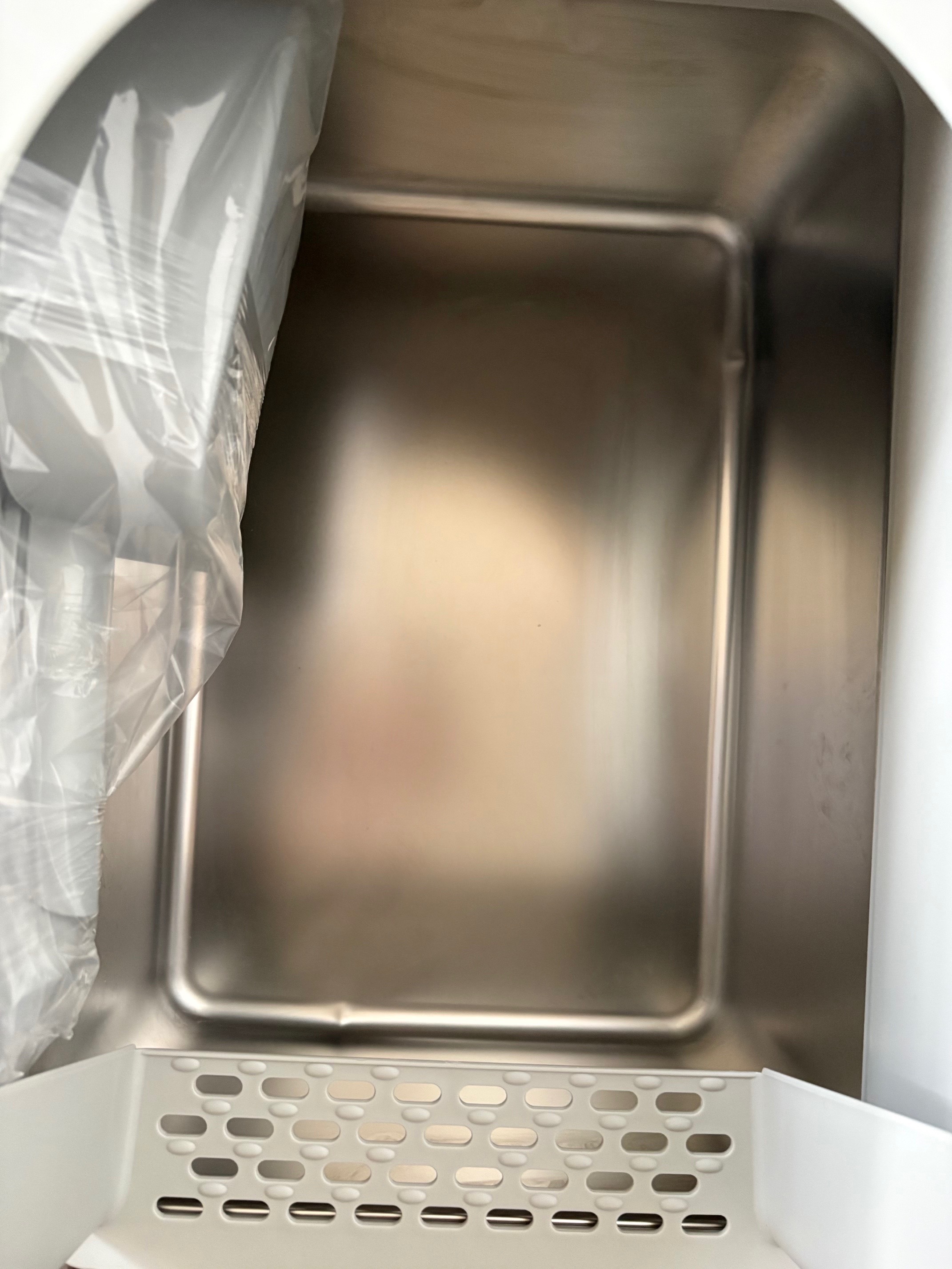 New Stainless Steel Cat Litter Box - photo 3