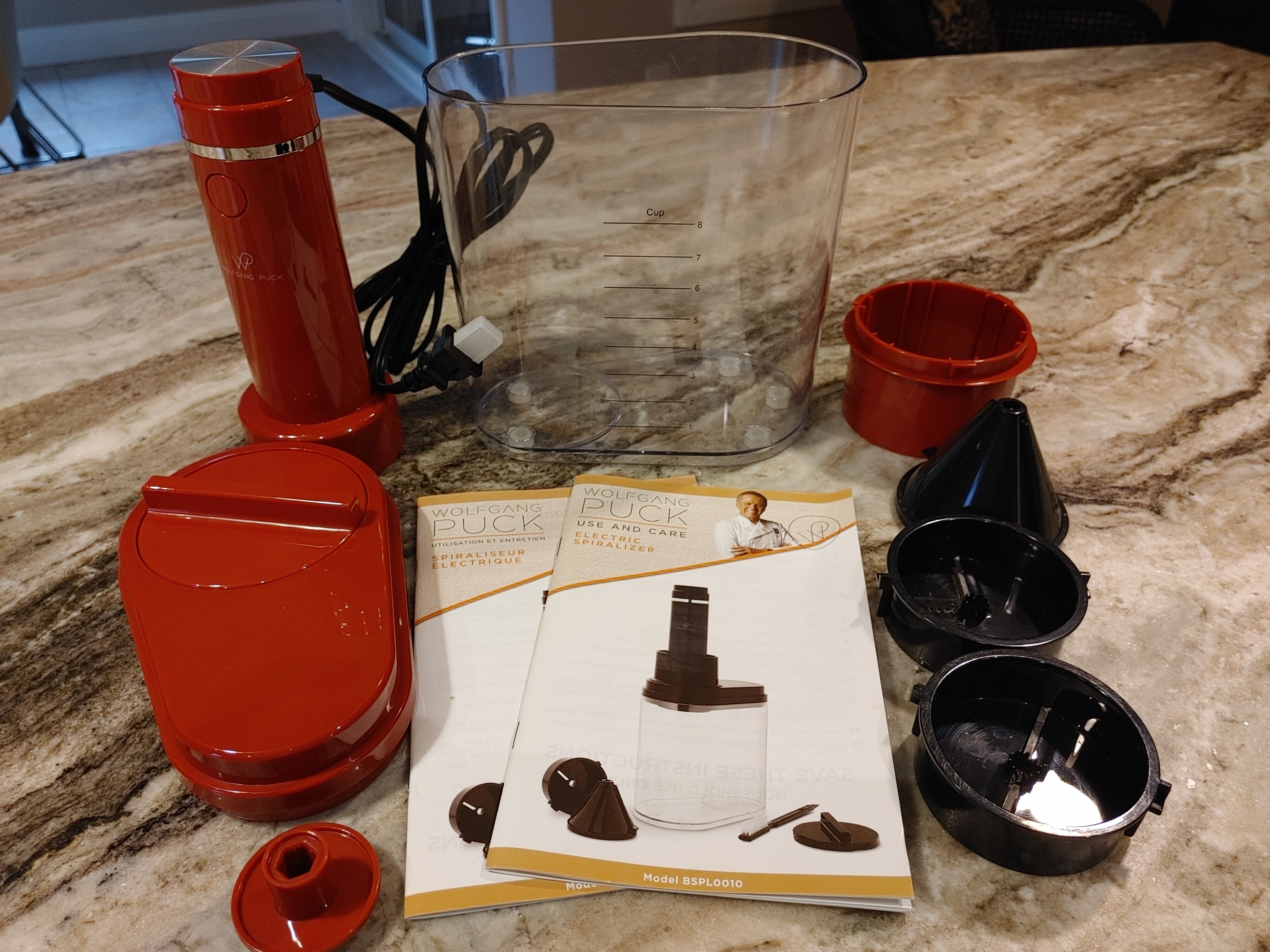 WOLFGANG PUCK ELECTRIC SPIRALIZER