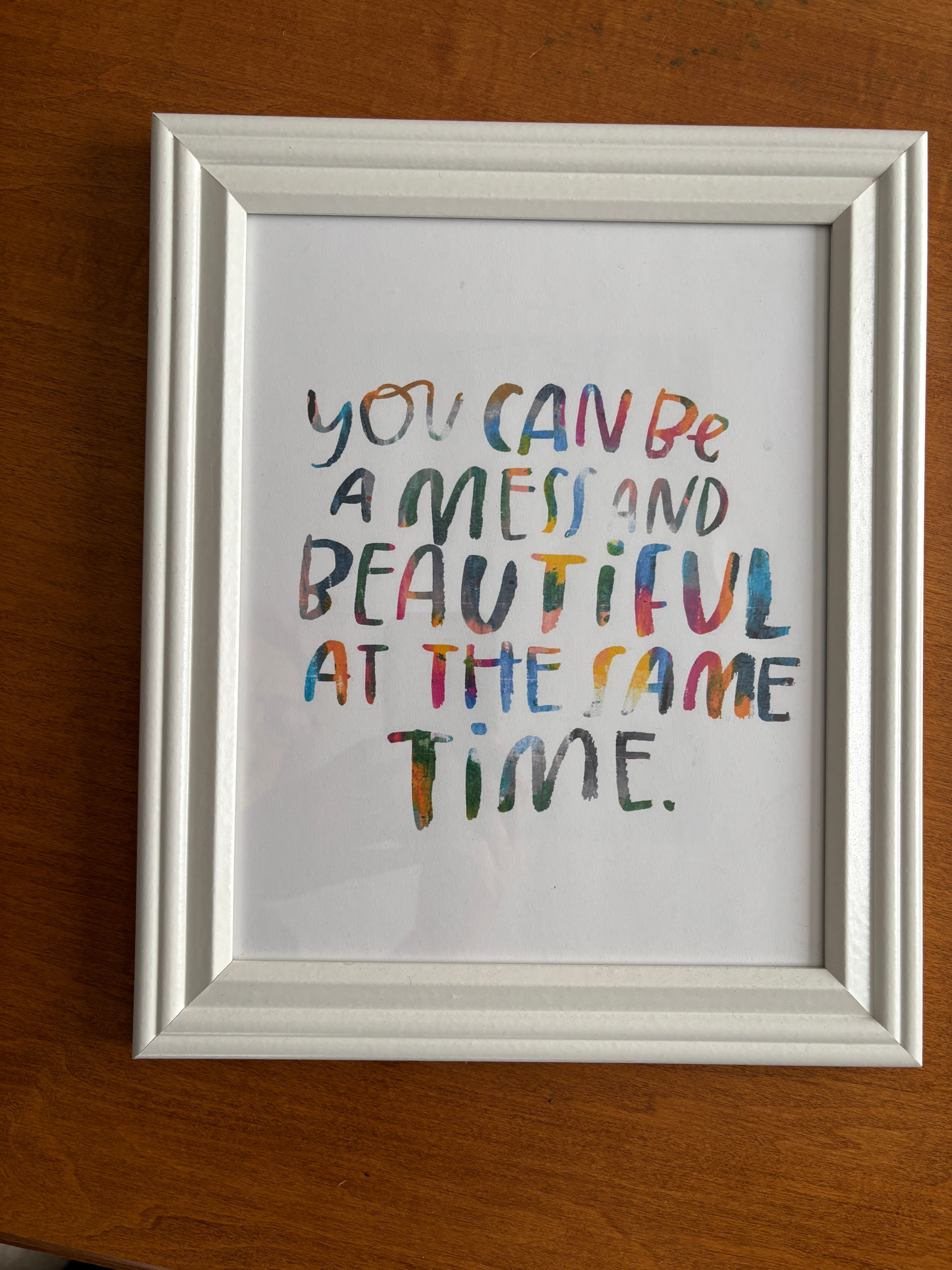 8 x 10 framed print by "blessthemessy"