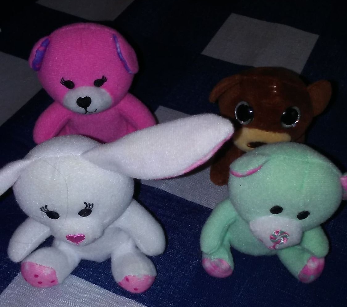 Small Animal Plush Lot - Size 3 1/2 Inches