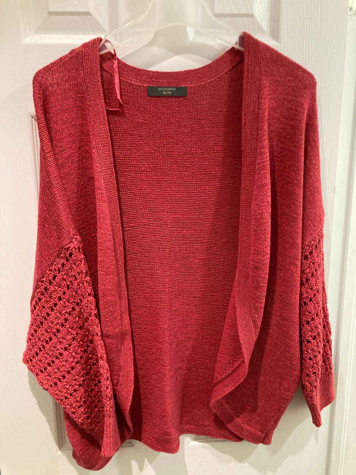 Dark Pink Cardigan