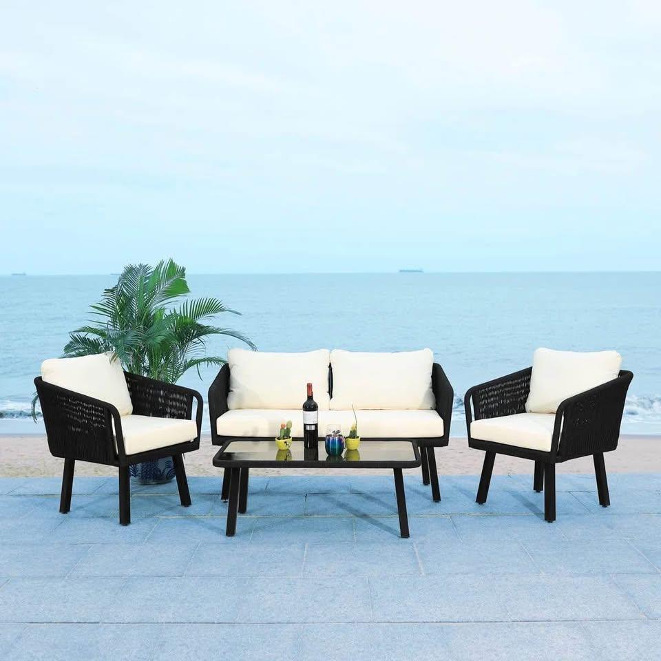 4 Piece Patio set with Cushions