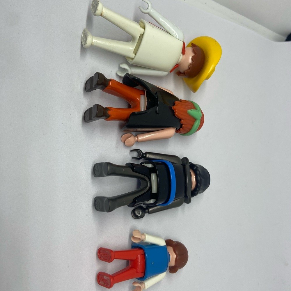 Lot 9 Playmobil Geobra Figures And Items 1974 - 1981 - photo 4