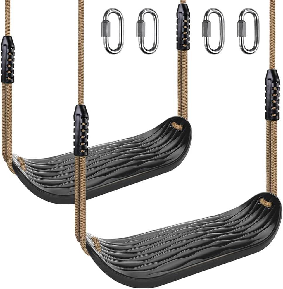 Swing Seat, Non Slip Tree Swing Set with Adjustable Rope - photo 4