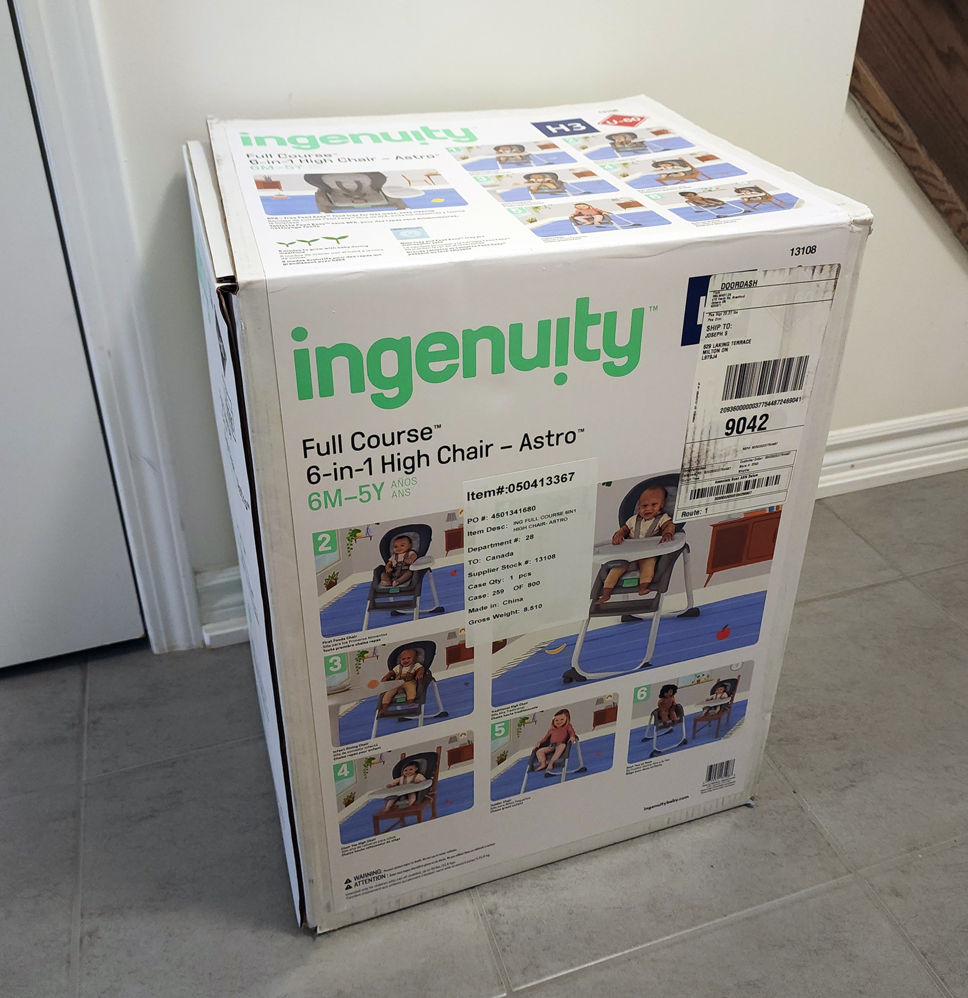 Ingenuity Full Course 6-in-1 High Chair - Like New - photo 4