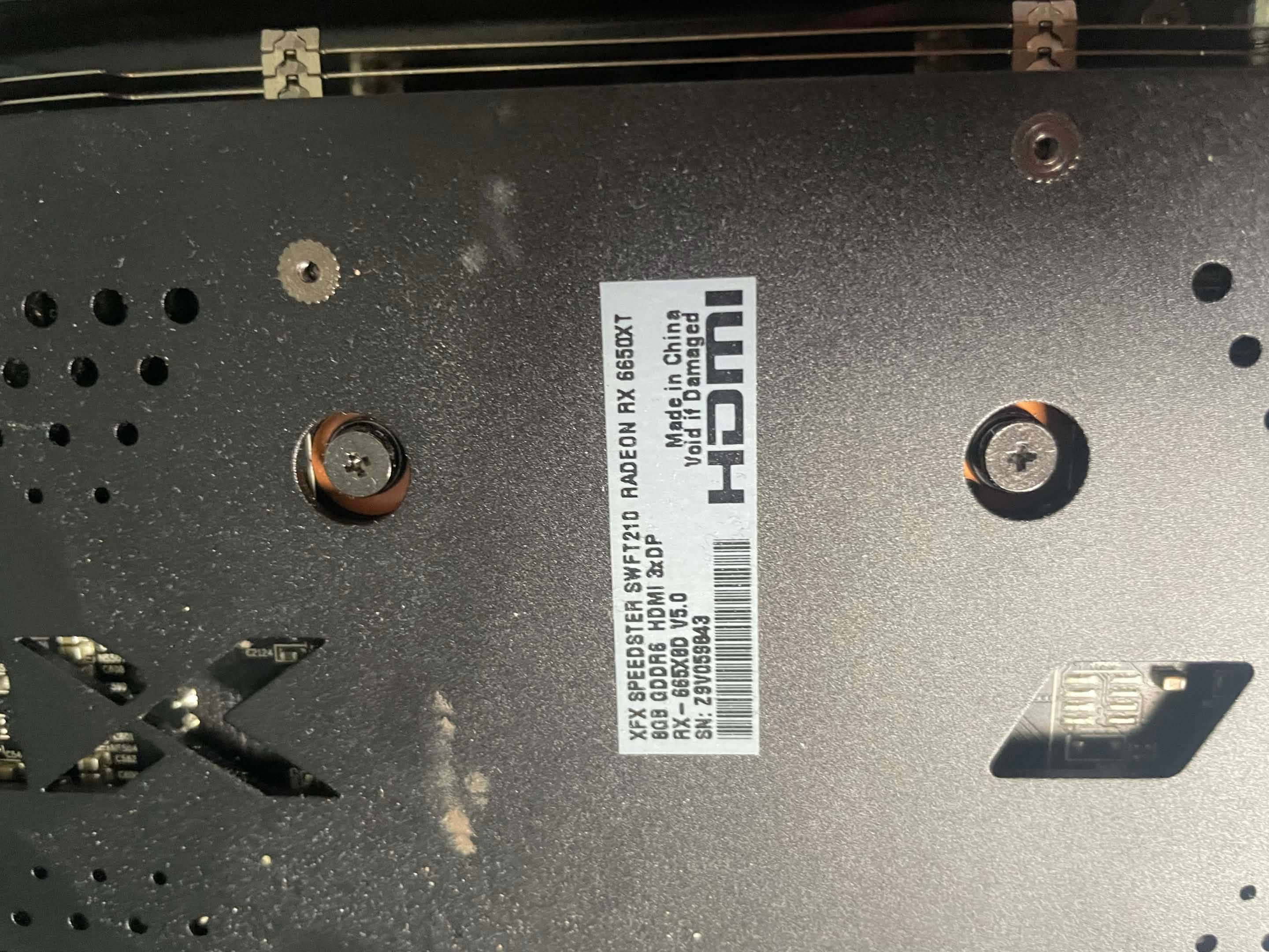6650XT XFX 8GB - photo 3