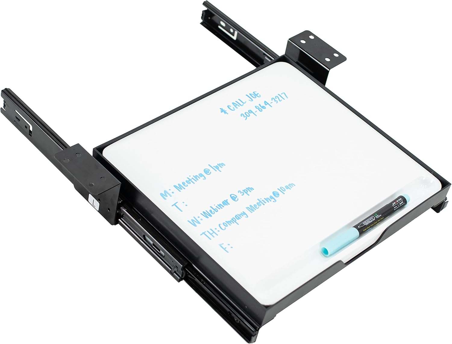 New VIVO Under Desk Sliding 28cm Pull-Out Whiteboard Drawer - photo 3