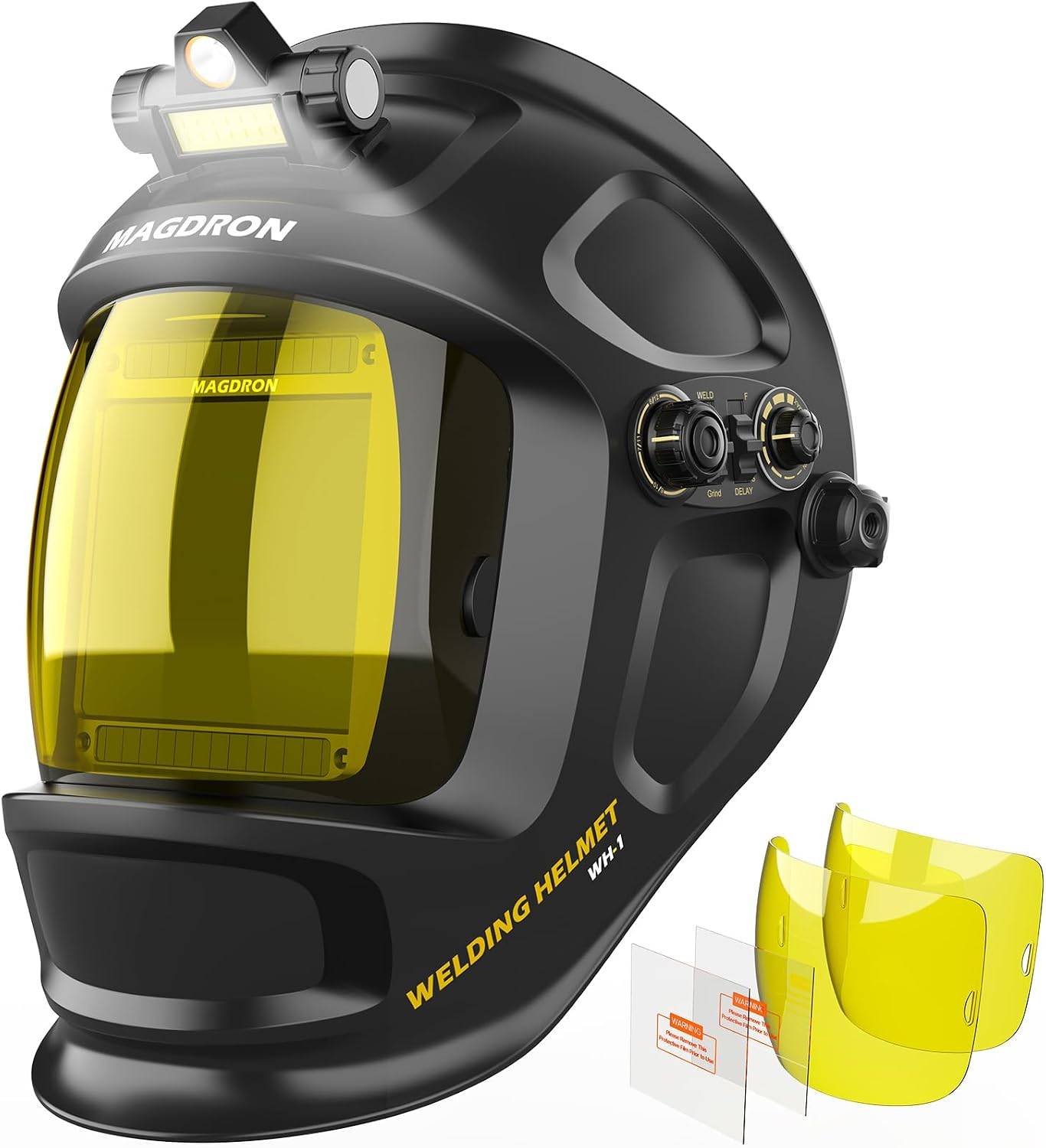 MAGDRON Auto Welding Helmet - Solar Powered