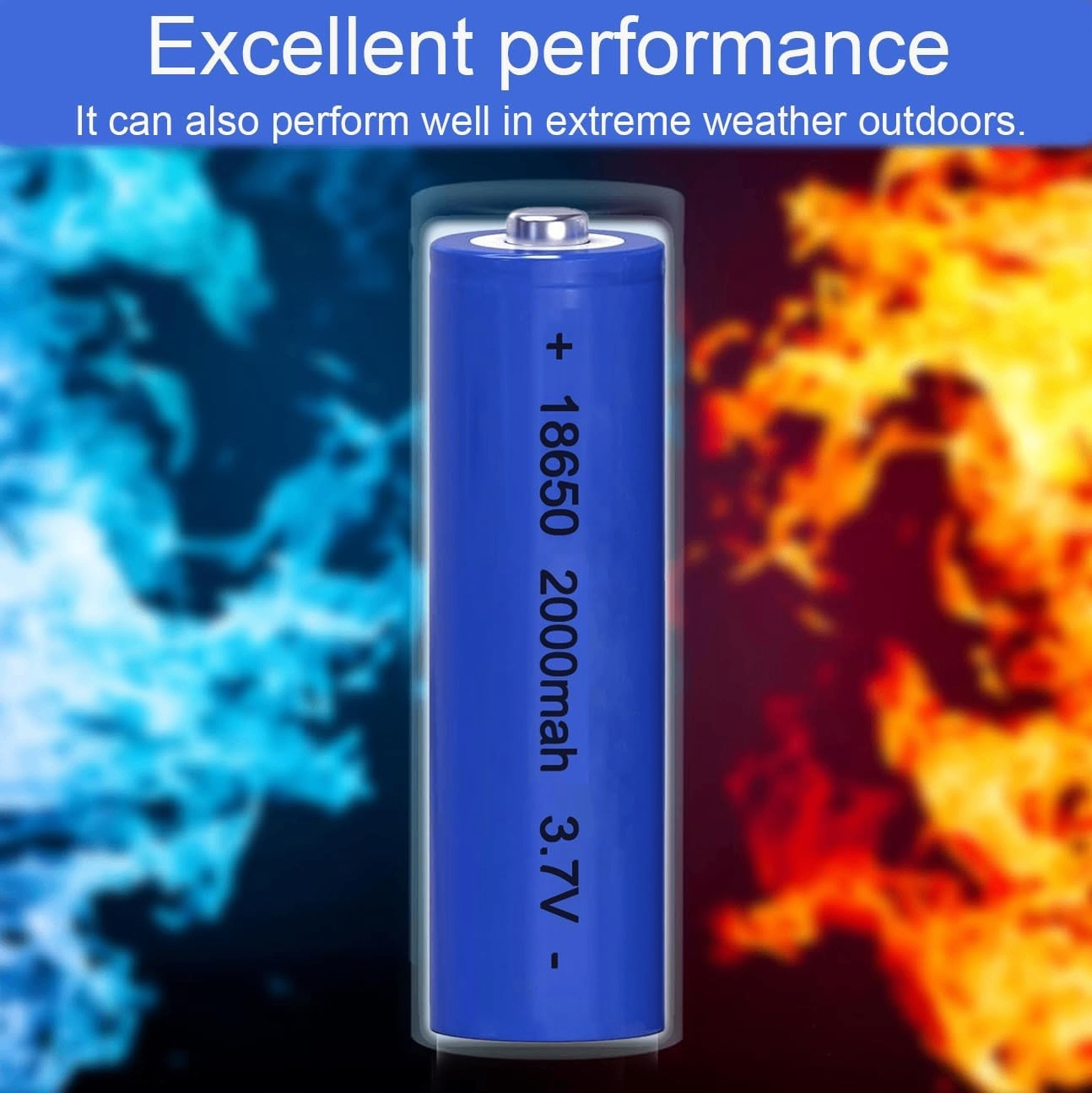 18650 Ni-MH Battery Rechargeable, NiMH 1800mAh - photo 5