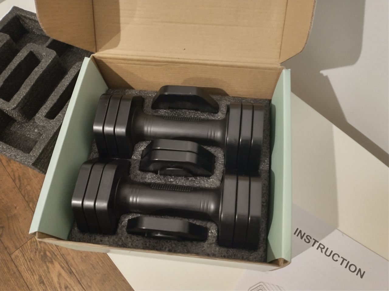 Adjustable Dumbbells Set (2) - Unused - photo 4