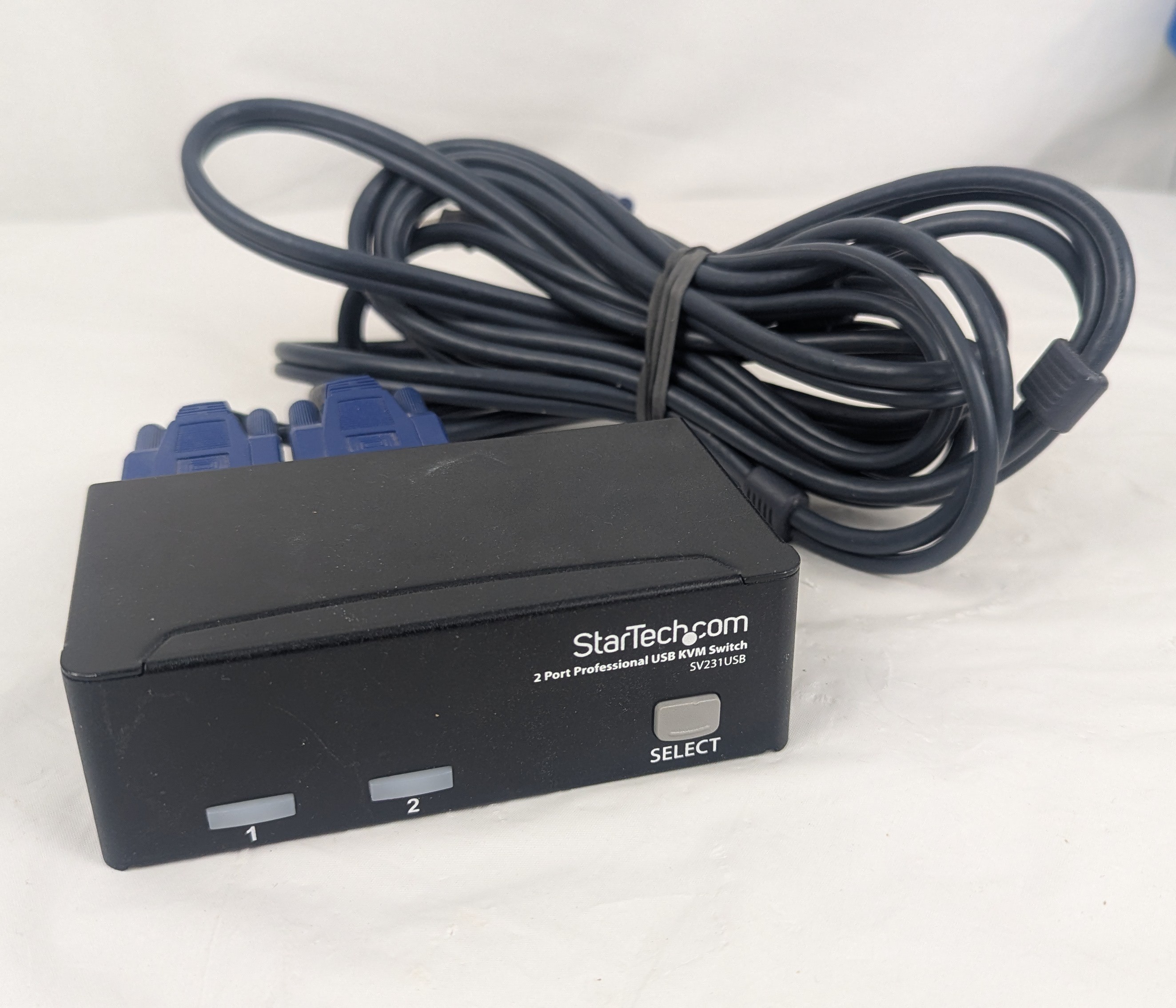 StarTech 2-Port Professional USB KVM Switch SV231USB