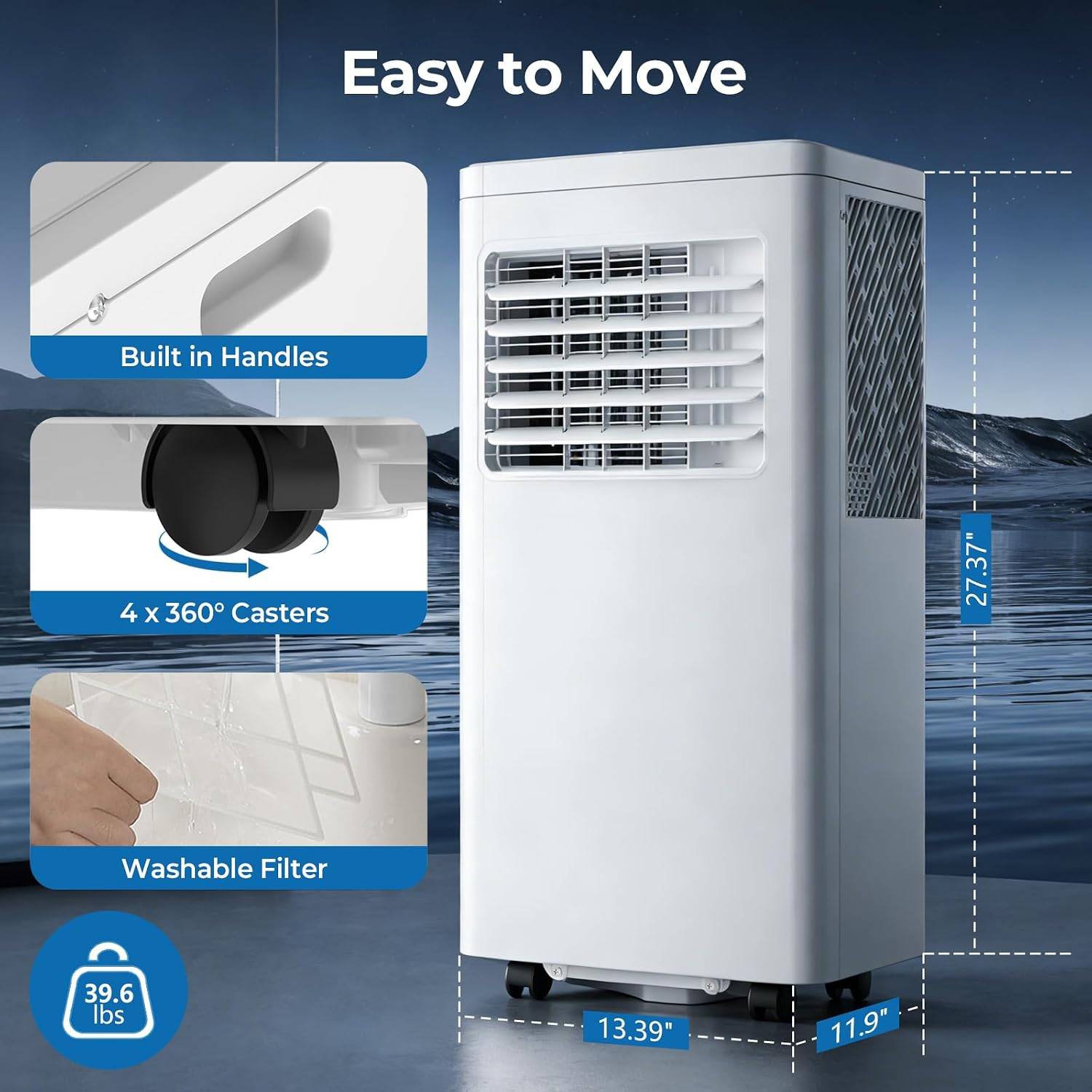 *NEW* Portable Air Conditioner 10,000 BTU - photo 2