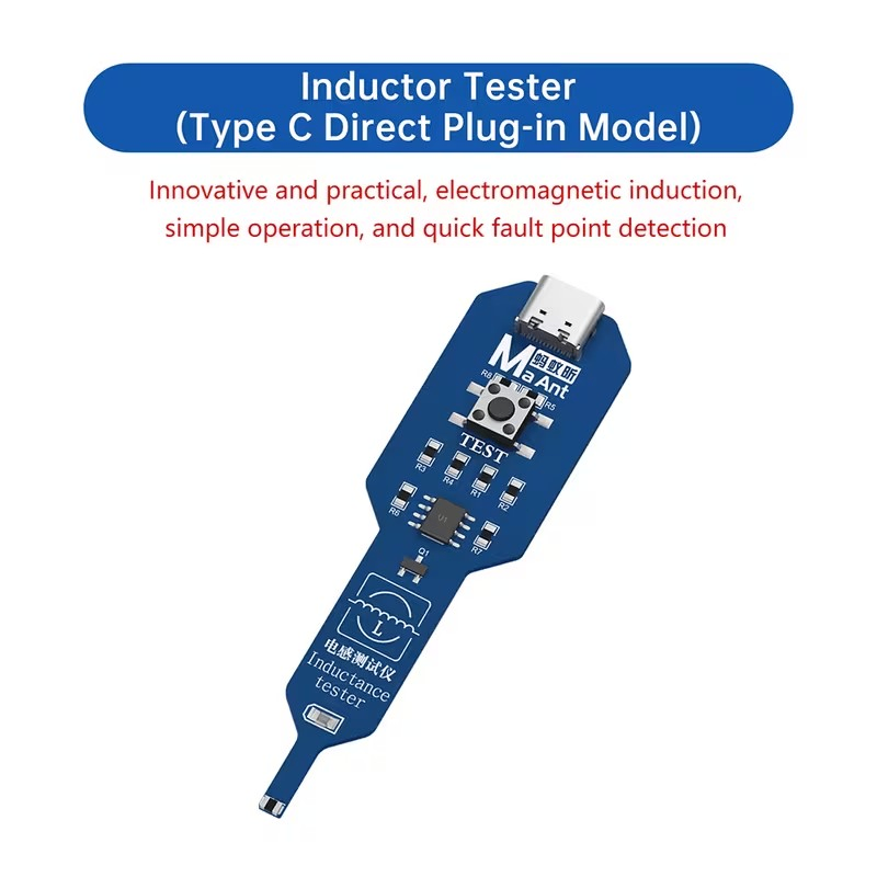 Capacitance and inductance diagnostic tester