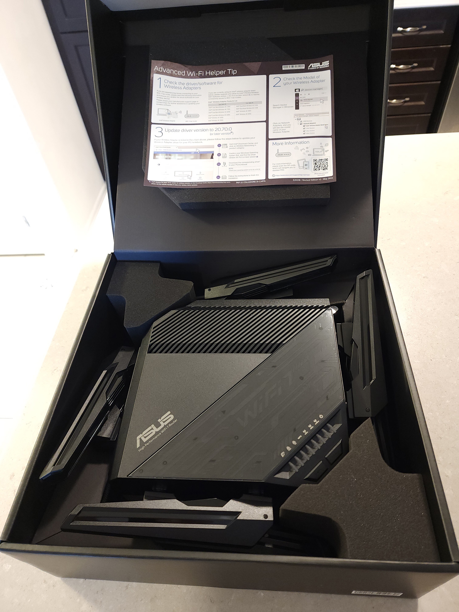 ASUS RT-BE96U (BE19000) WiFi 7 Router - Open Box 🔥 - photo 2