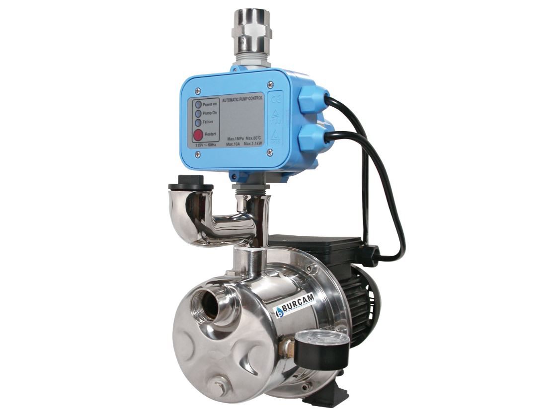 3/4 HP Tankless Stainless-Steel Shallow-Well Jet Pump