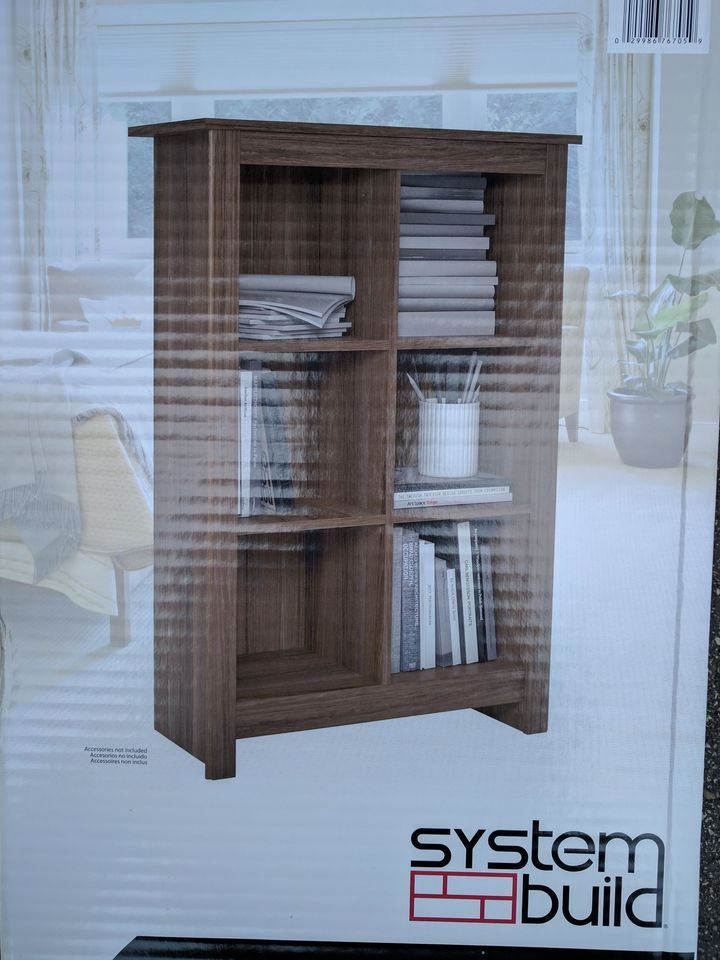 New 6 Cube Storage Bookcase - photo 4