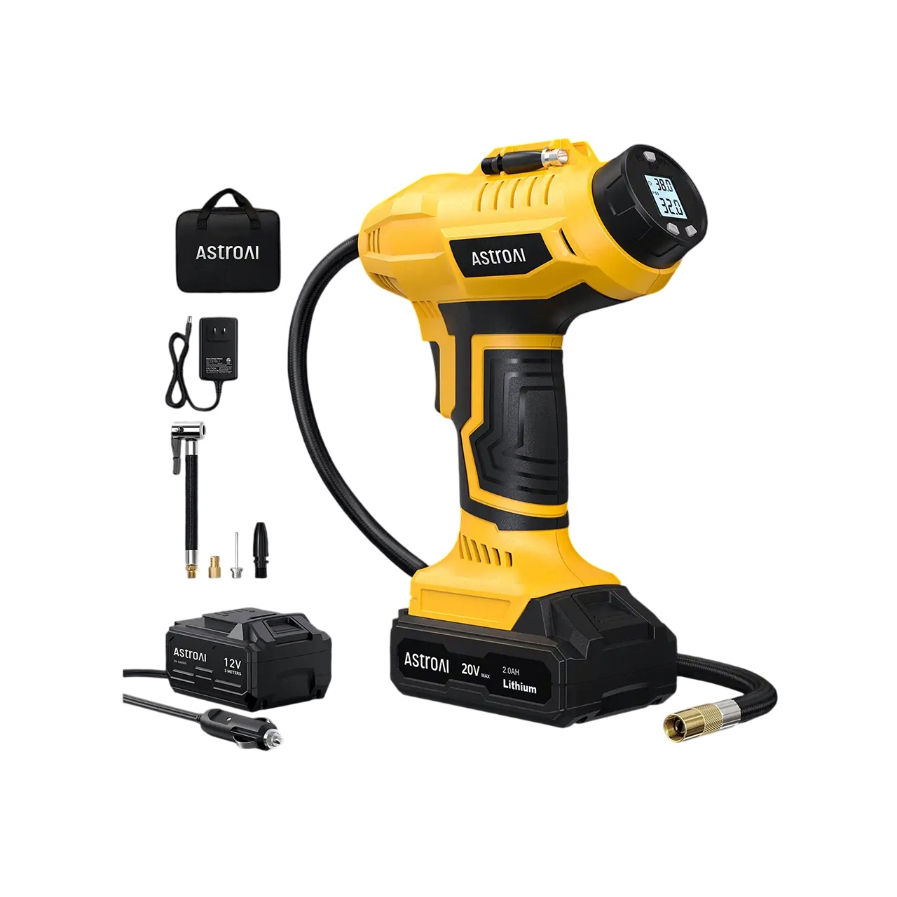 AstroAI Tire Inflator Portable Air Compressor 20V - 160PSI - photo 3