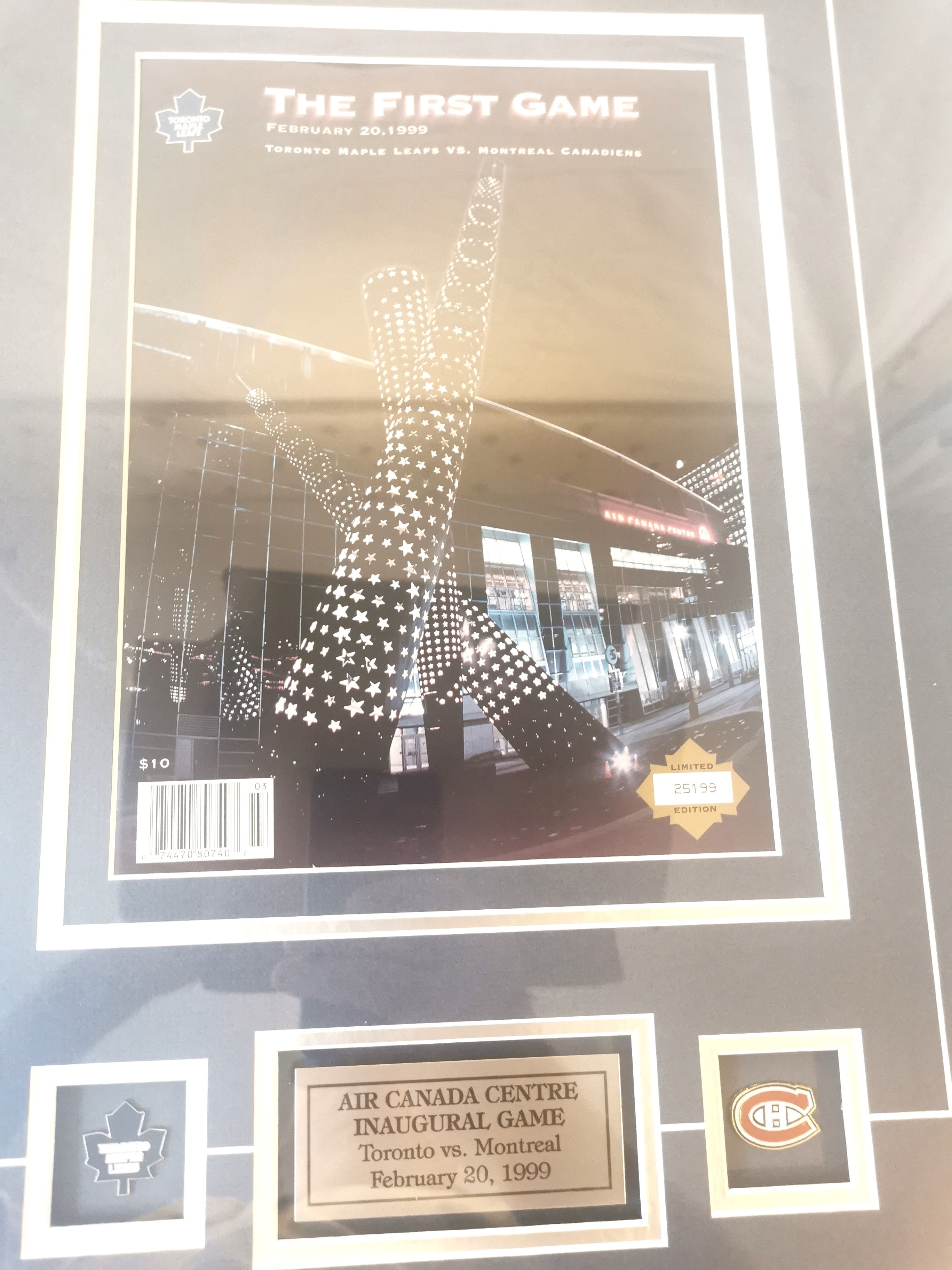 Framed Toronto Maple Leafs Limited Edition 1999 Arena Transition - photo 4