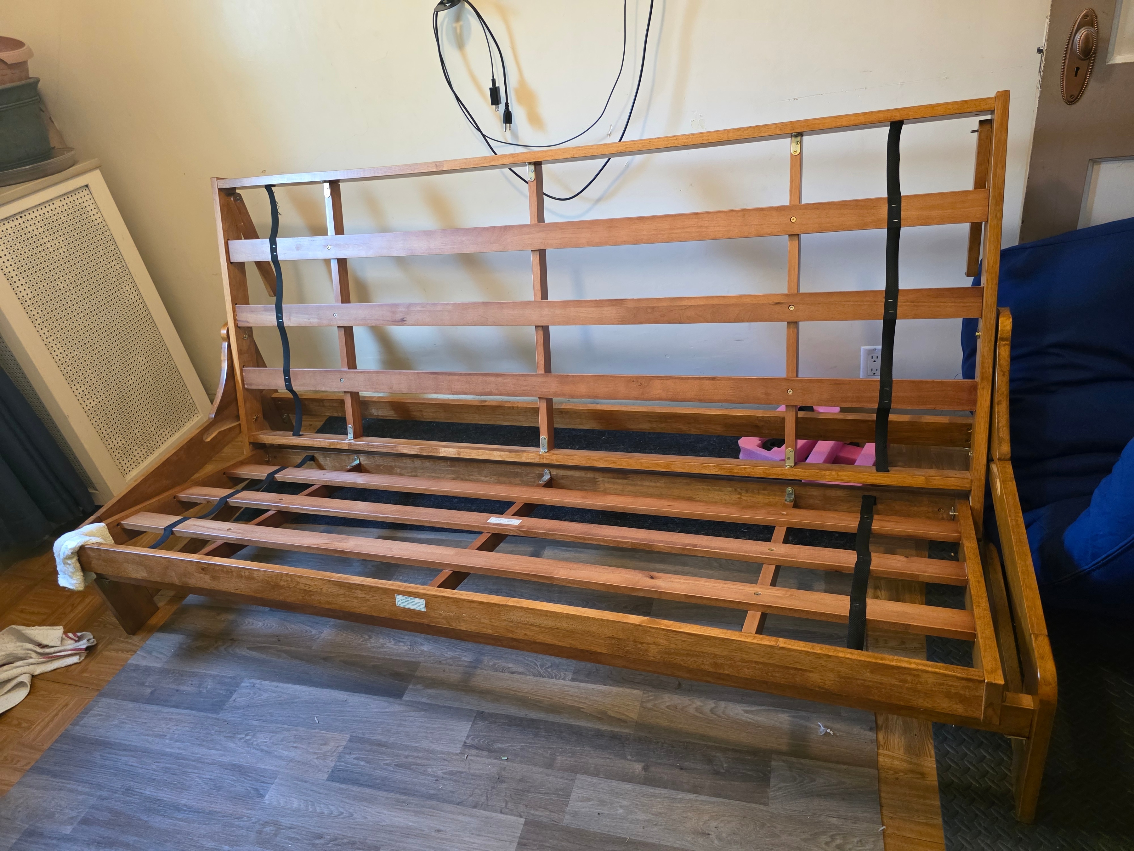 Arden Wood Futon Frame Set - Armless, U.S.A. Futon Mattress