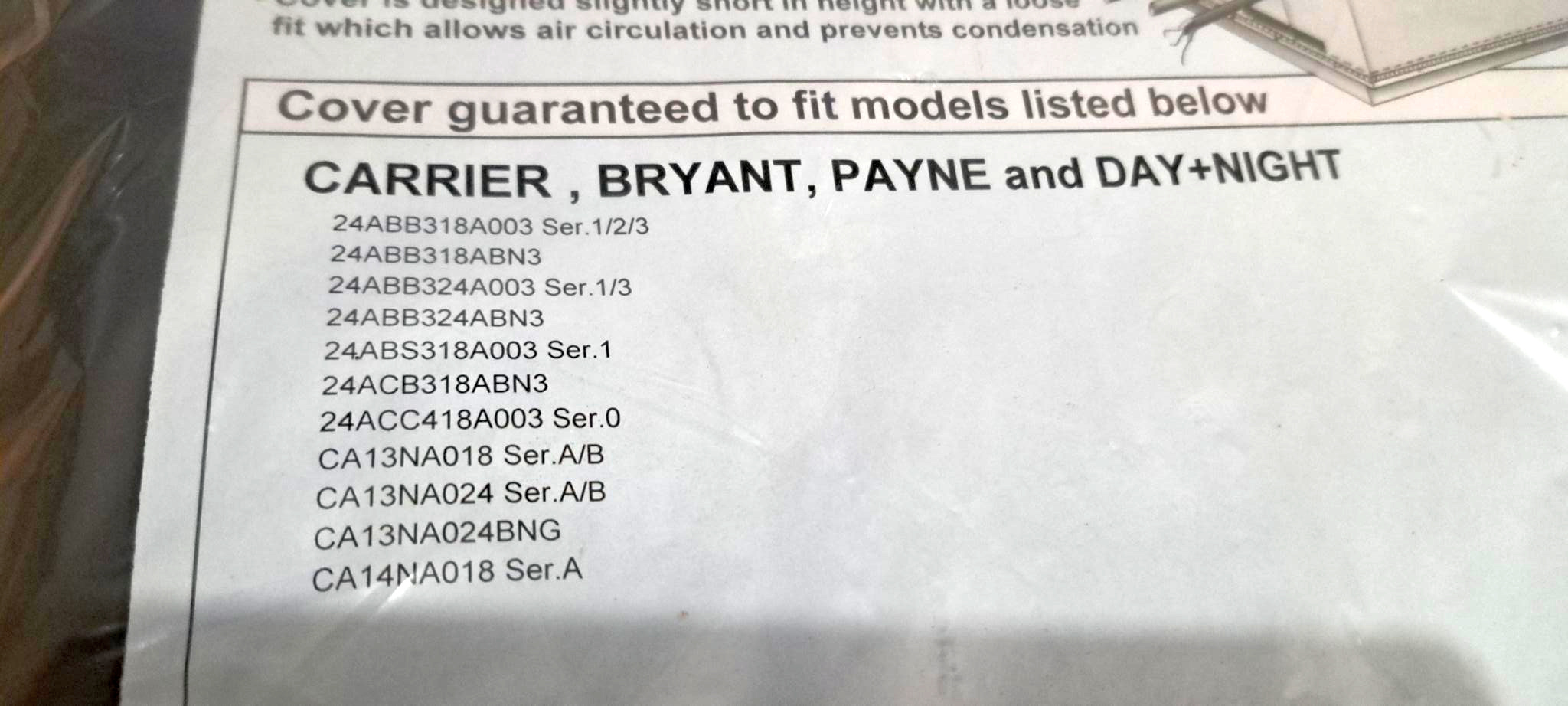 Brinmar AC cover - photo 4