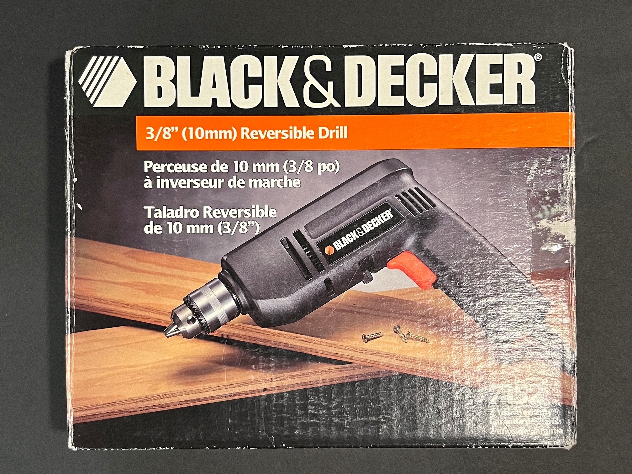 Black & Decker 3/8" Drill / Wired  - 7152 - photo 2