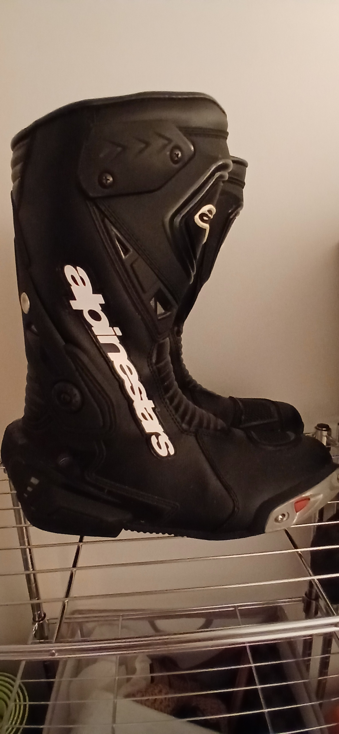 Alpinestars Racing Motorcycle Boots – Size 45 (UK 11 / US 12)
