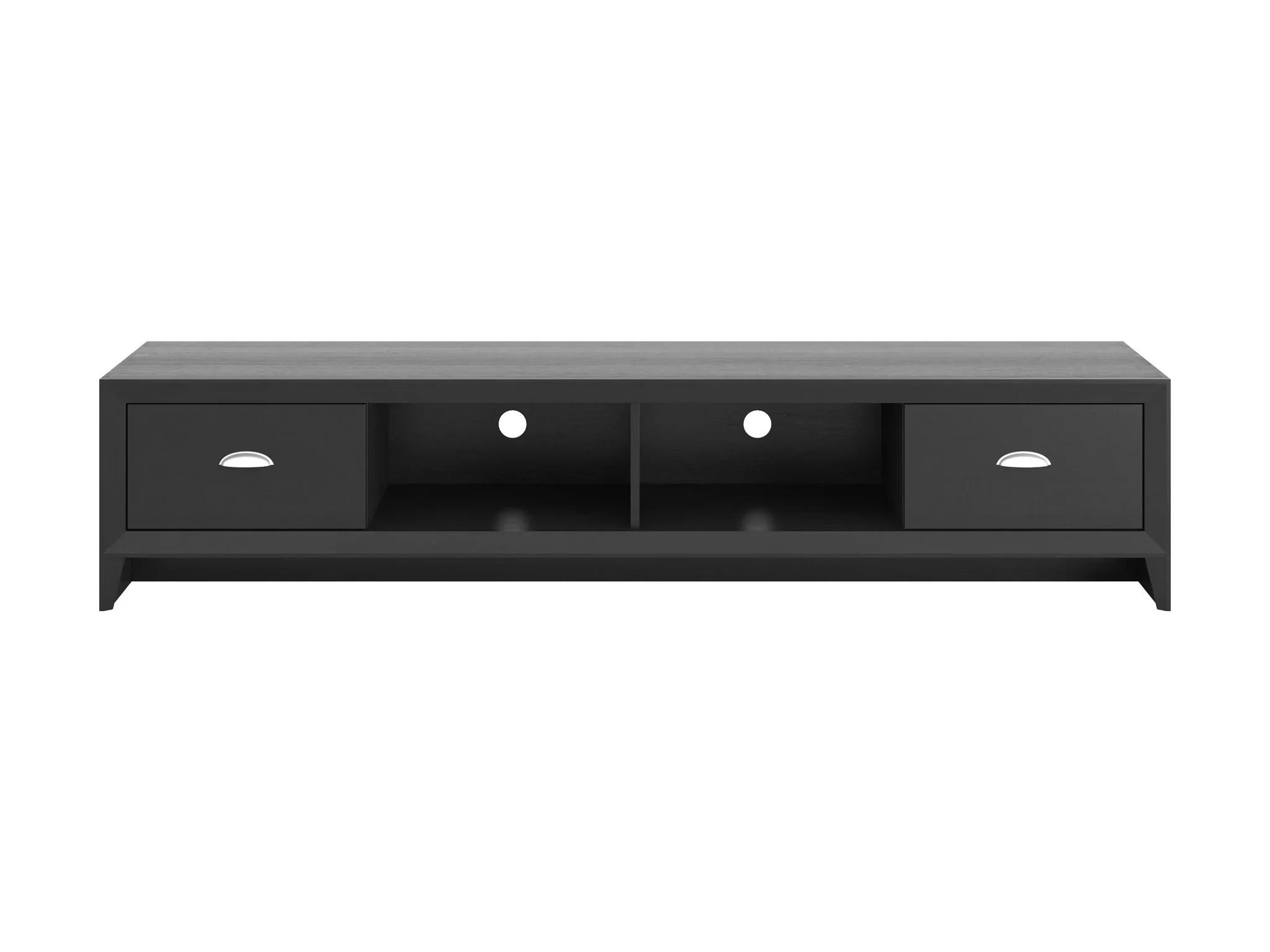 Black Entertainment Unit | Fits TVs Up to 85” | NEW - photo 4