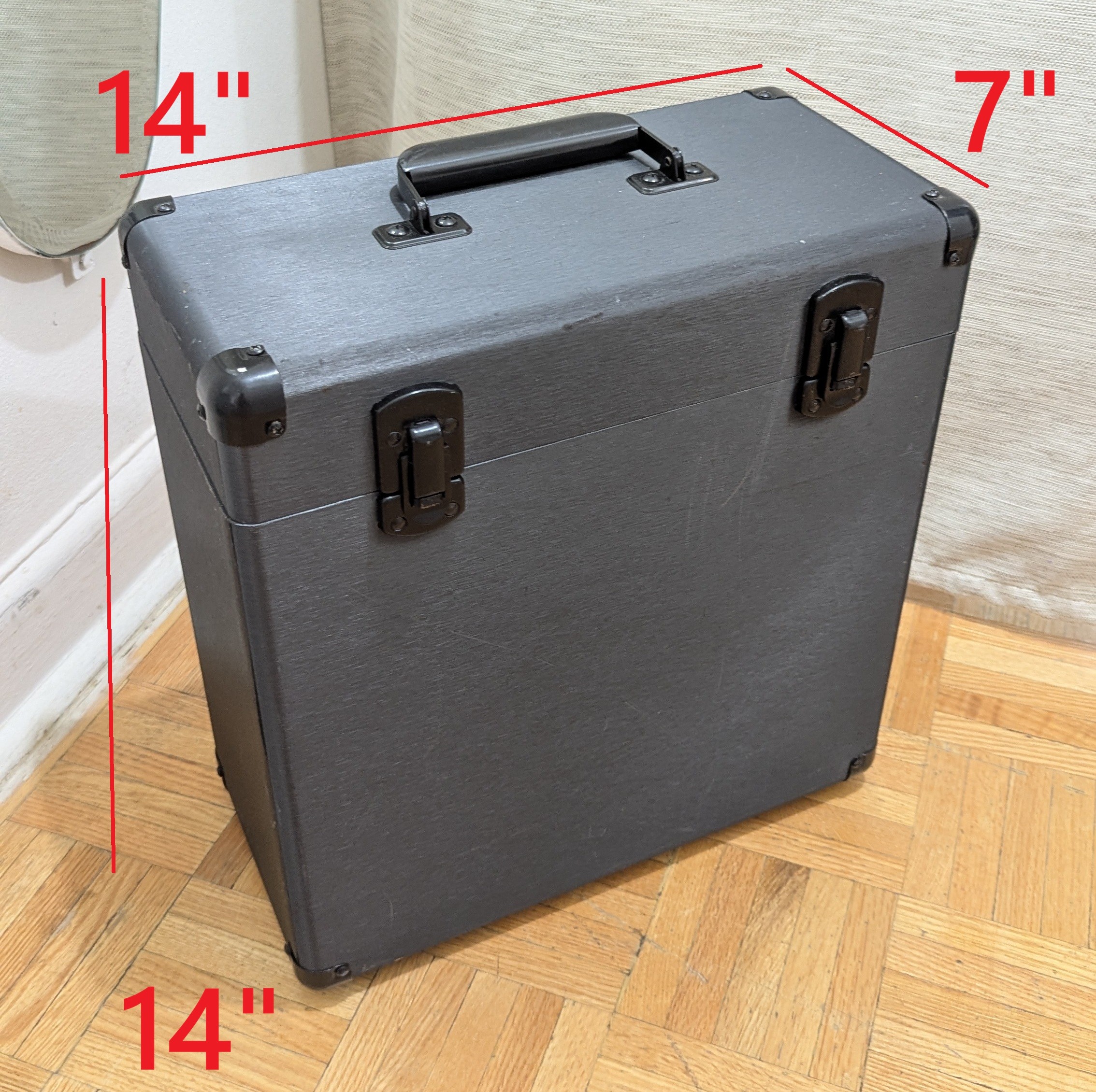 Record Carrying Case Carrying Holder Collections Storage Organiz