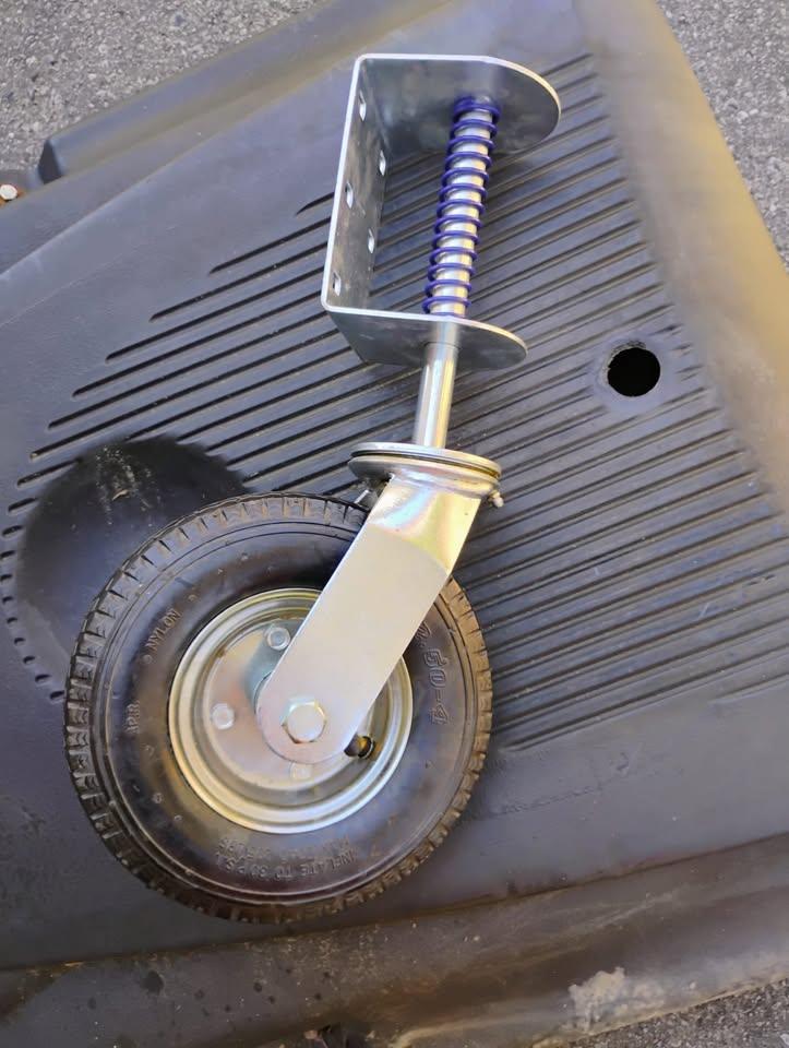 Pneumatic Swivel Gate Wheel 8" NEW!