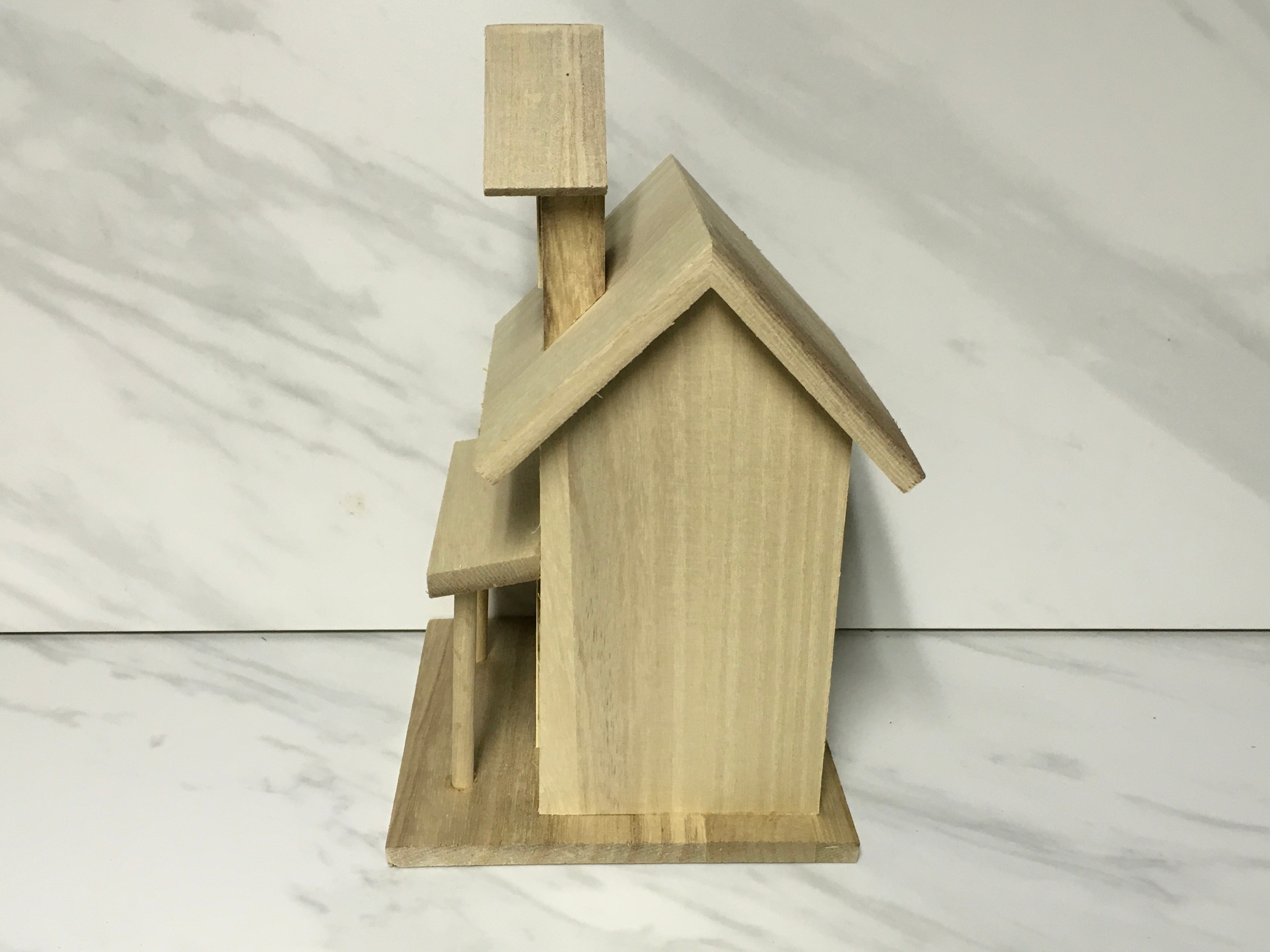 Darice Wood Birdhouse Farm House - photo 2