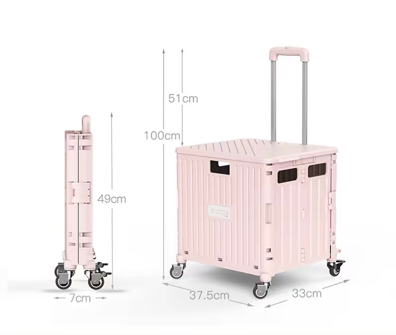 HOMSMART Folding Utility Cart - photo 5