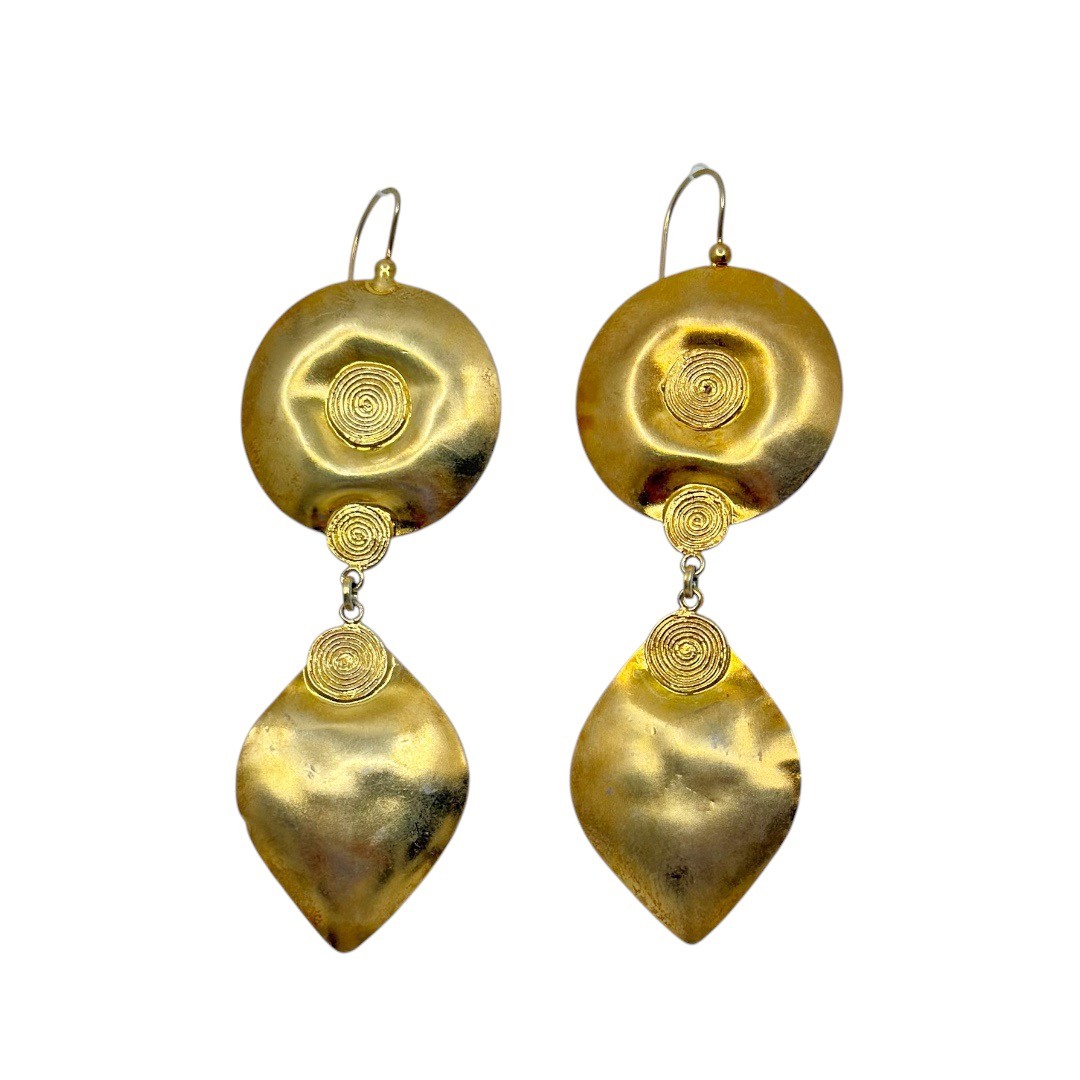Marcello Fontana gold vermeil sterling silver earrings - GM321 - photo 3