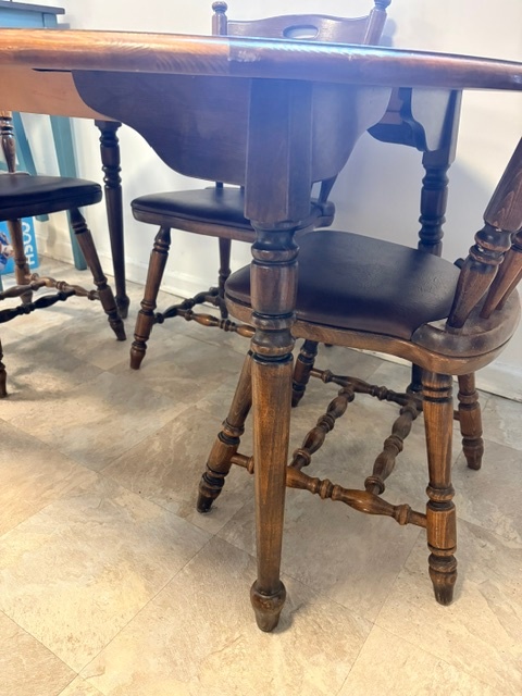 Wood Dining Set - photo 5