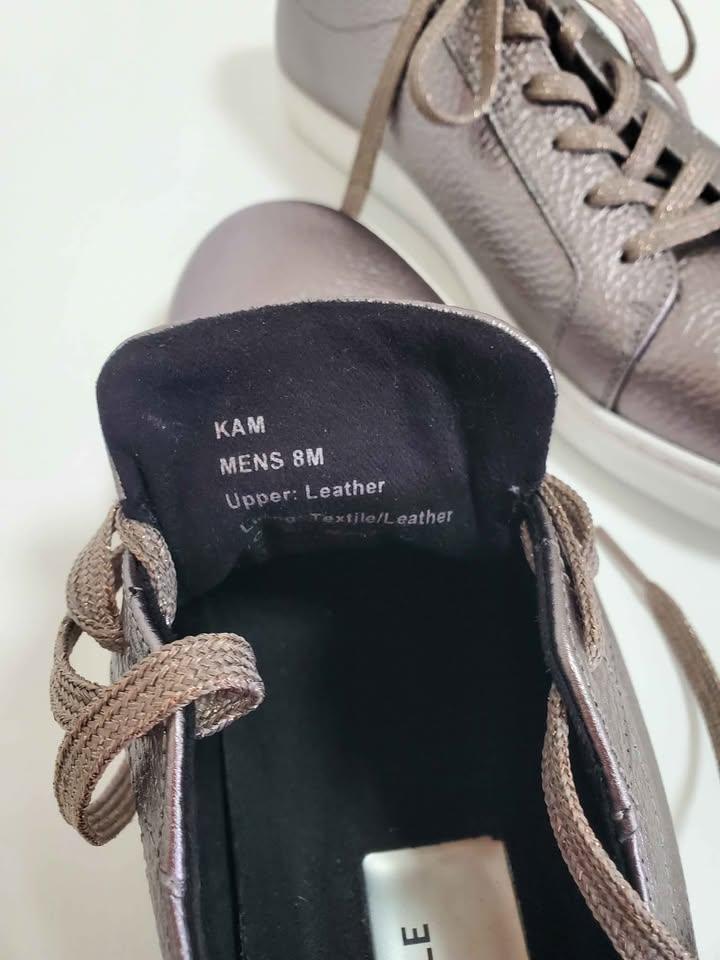 Kenneth Cole Men's Kam Leather Lace Up Sneakers - photo 5