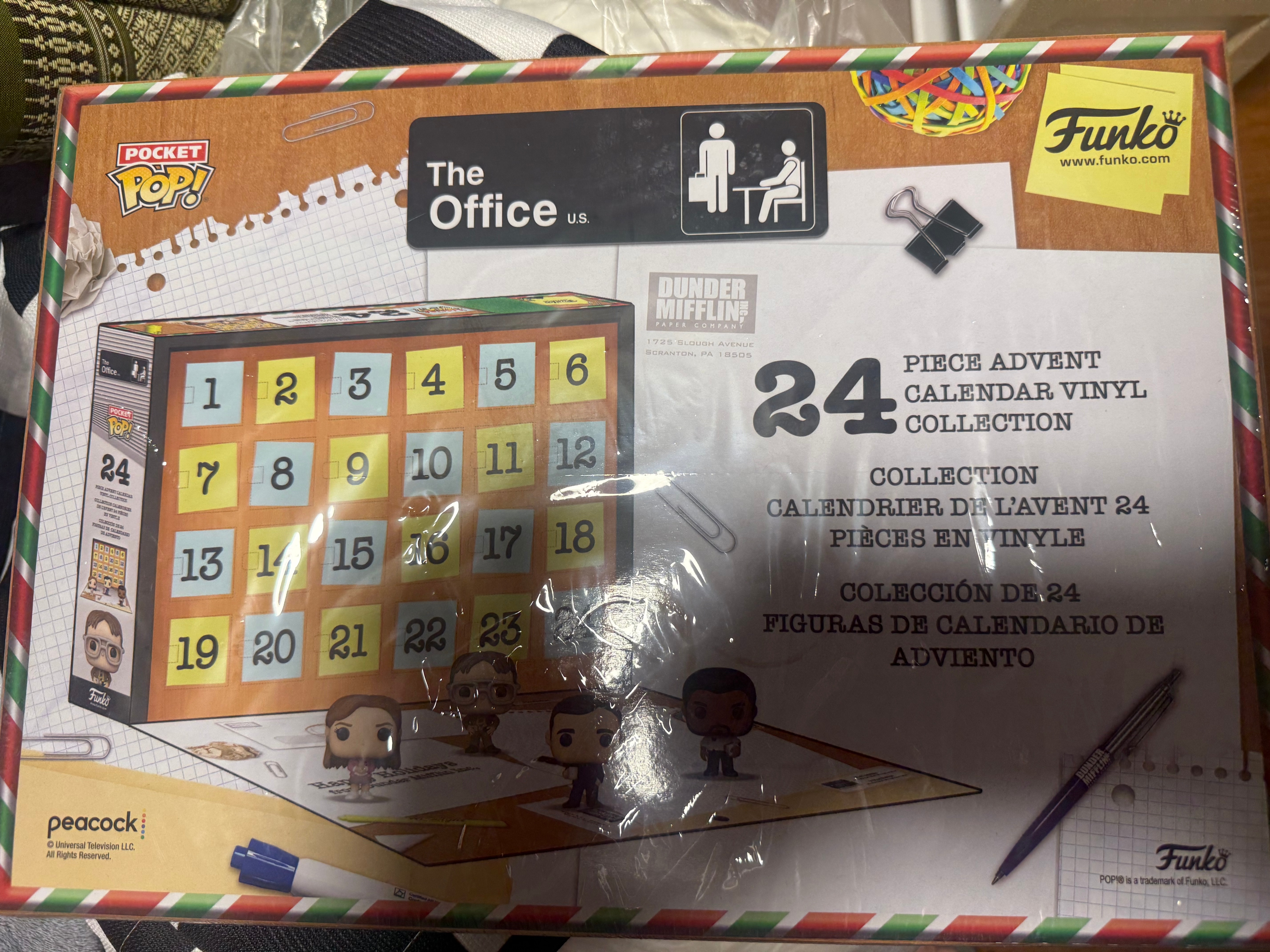 Sealed Funko Pocket Pop The Office 24 Piece Advent Calendar - photo 2