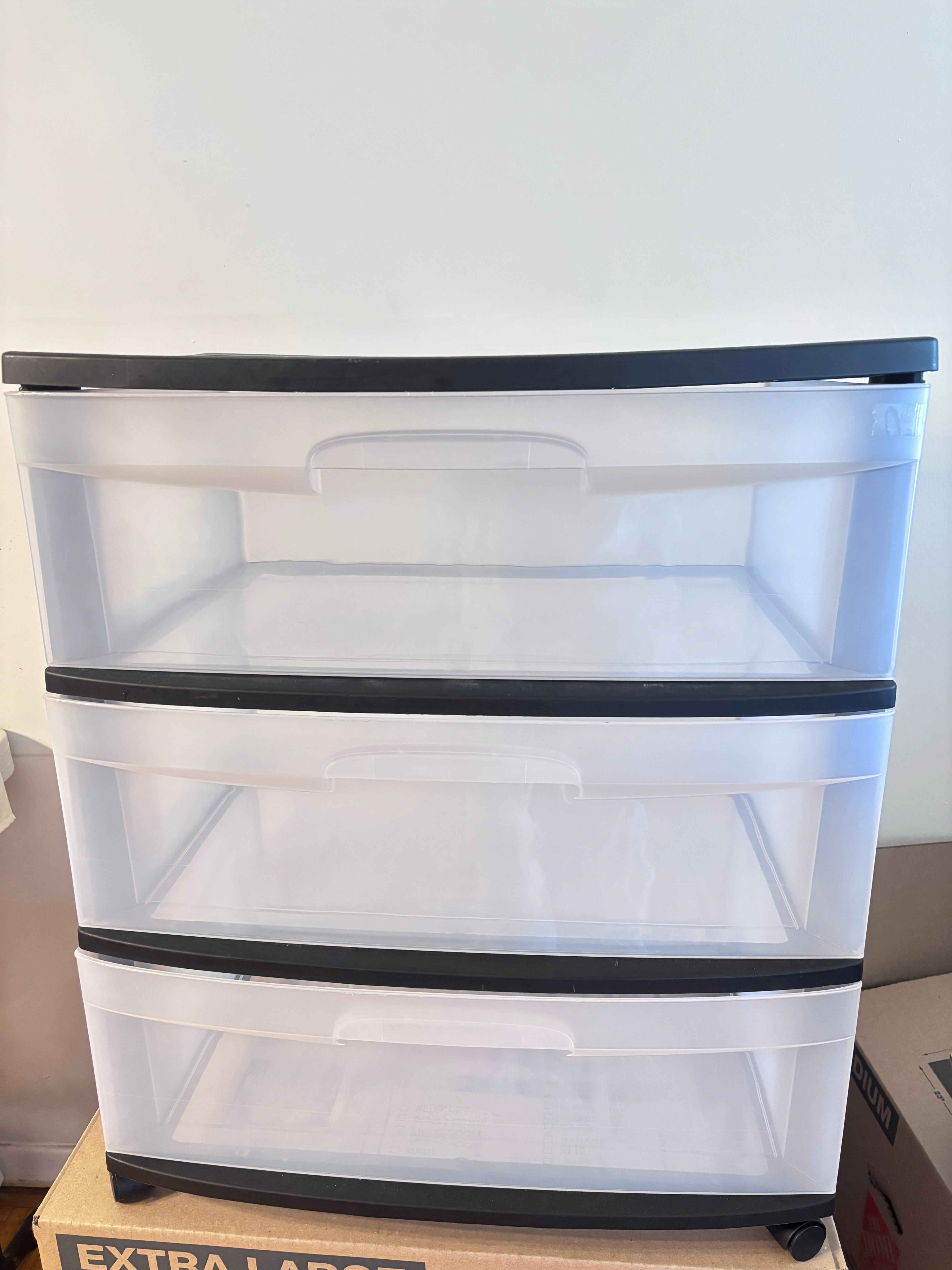 3 tier Storage Drawer with Wheels