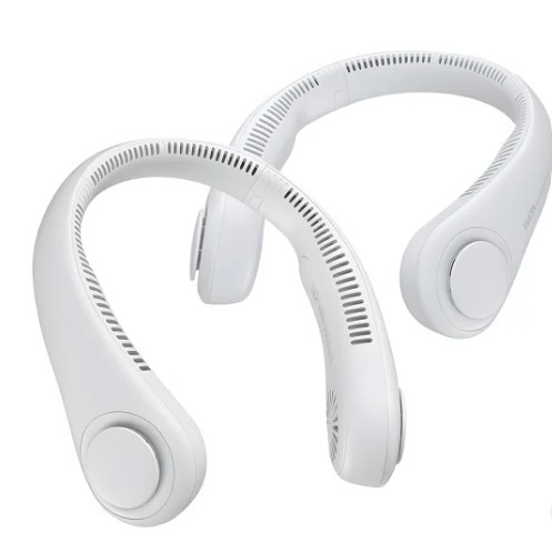 1 - JISULIFE Portable Neck Fan, Hands Free Bladeless Hanging Fan