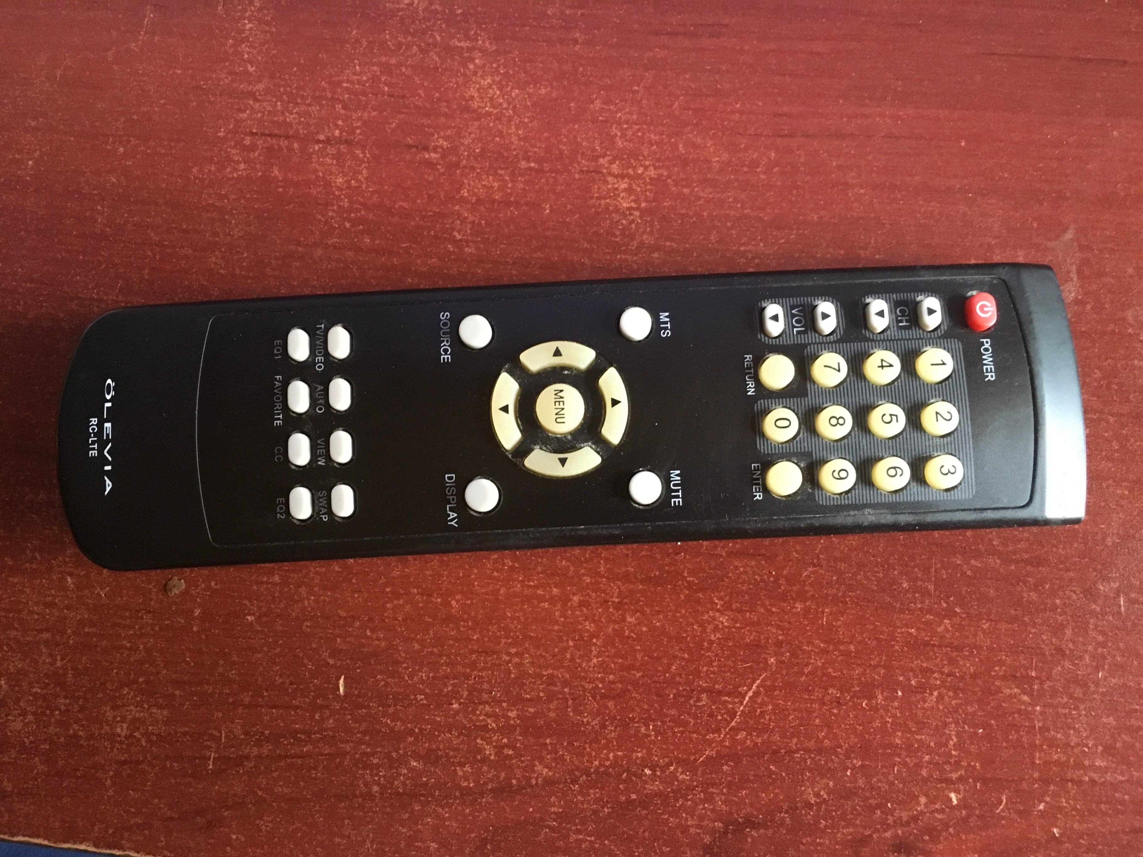 Olevia RC-LITE Remote Control