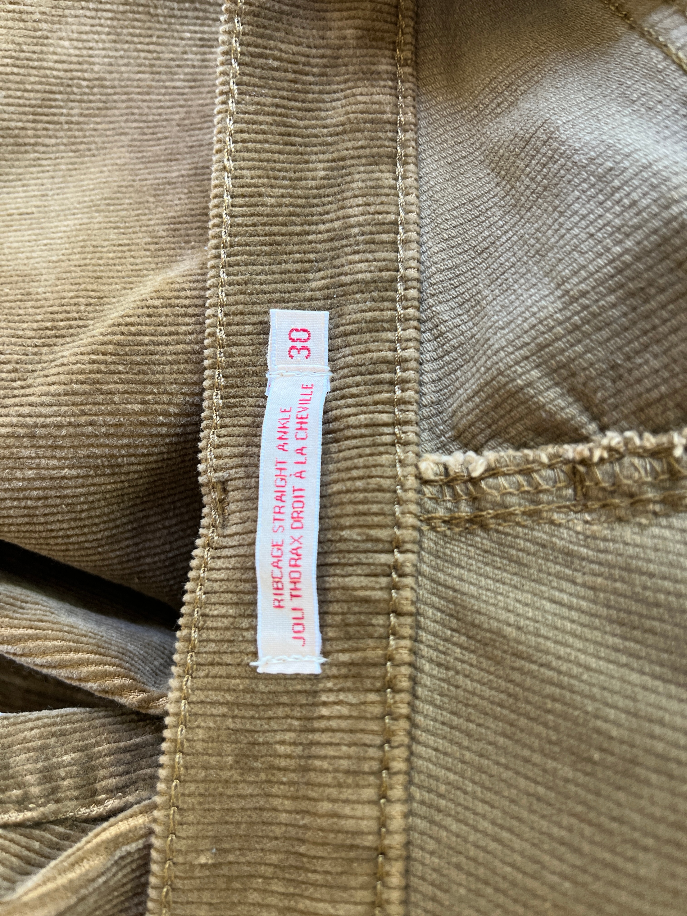 Levi's Corduroy Pants Size 30 - photo 3